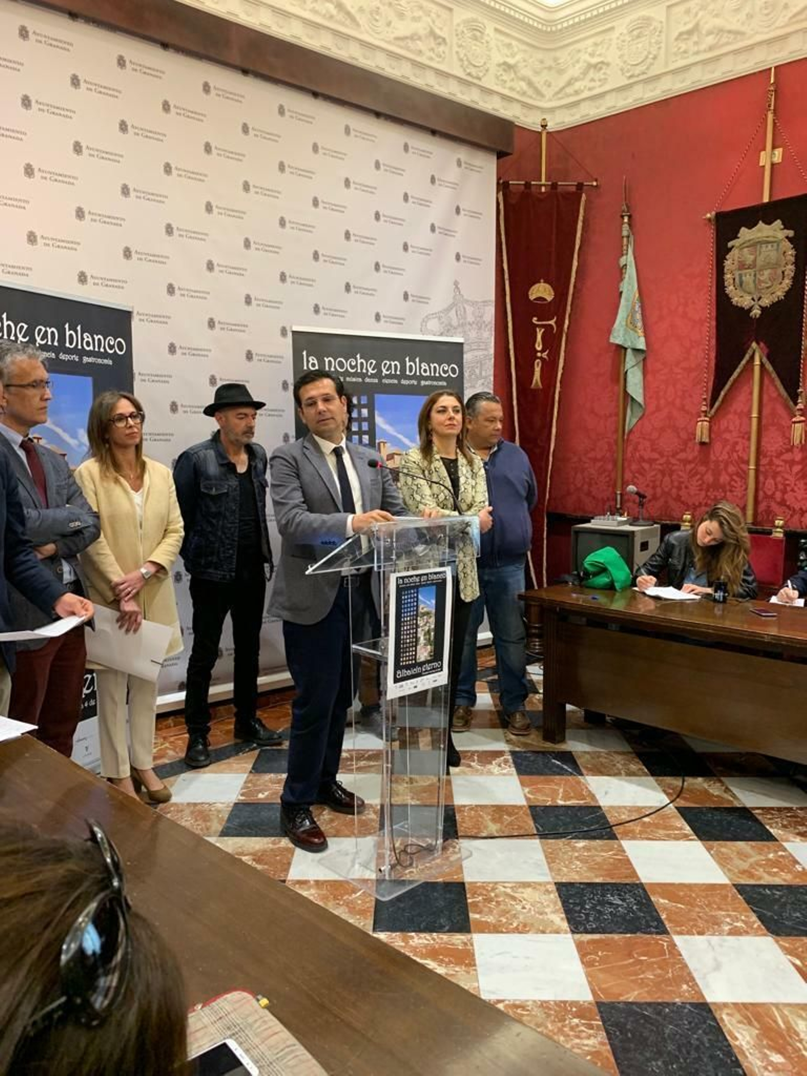 Francisco Cuenca, alcalde de Granada, presenta la Noche en Blanco 2019