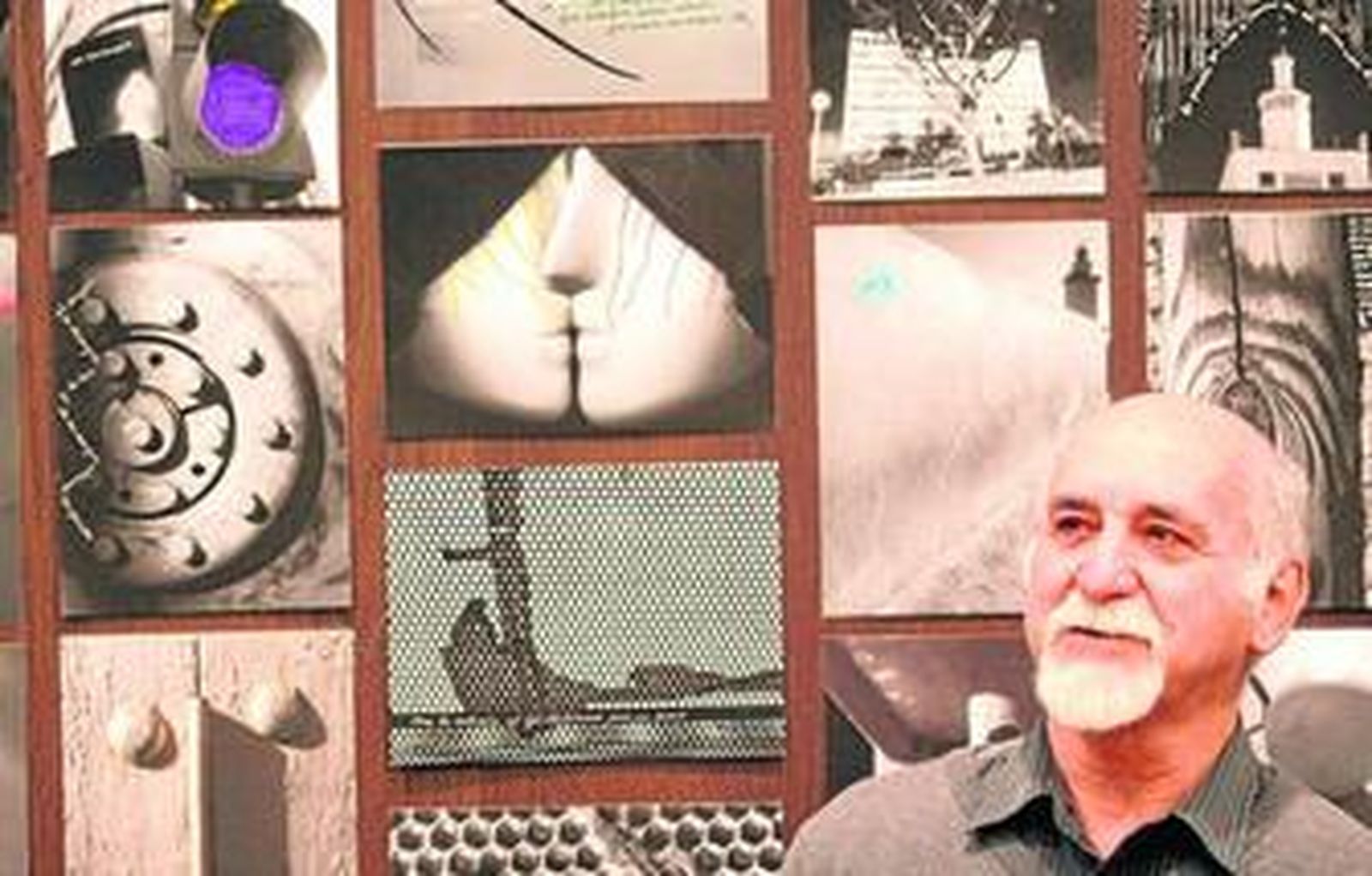 Pepe Ponce, ayer, en la Inauguración de 'Circlessión', en el Centro Andaluz de las Letras.