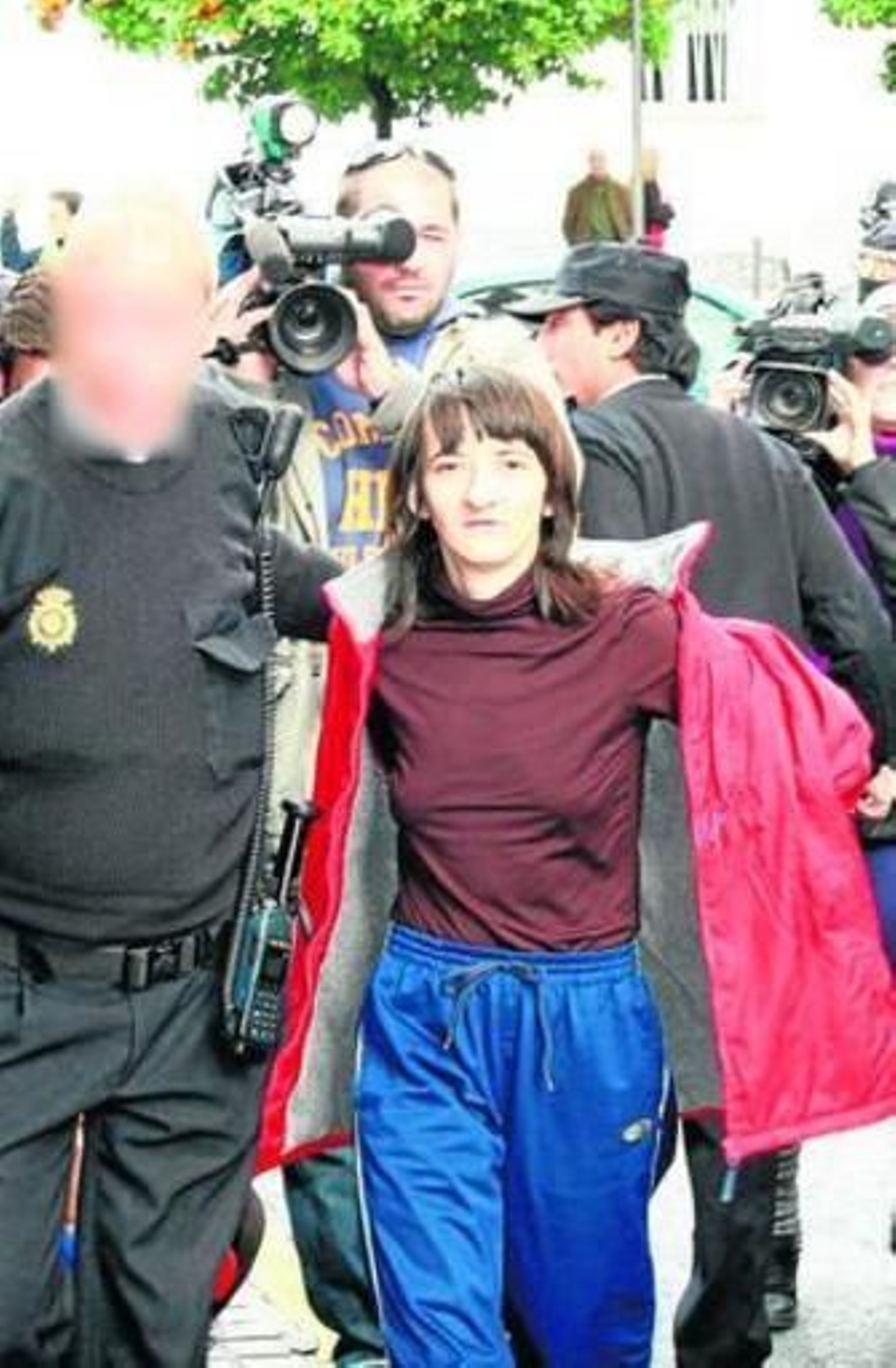 Rosa del Valle, en su última comparecencia en el juzgado.