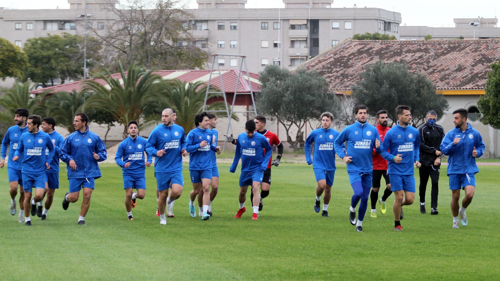 Entreno del Xerez DFC en el campo 'Pepe Ravelo'