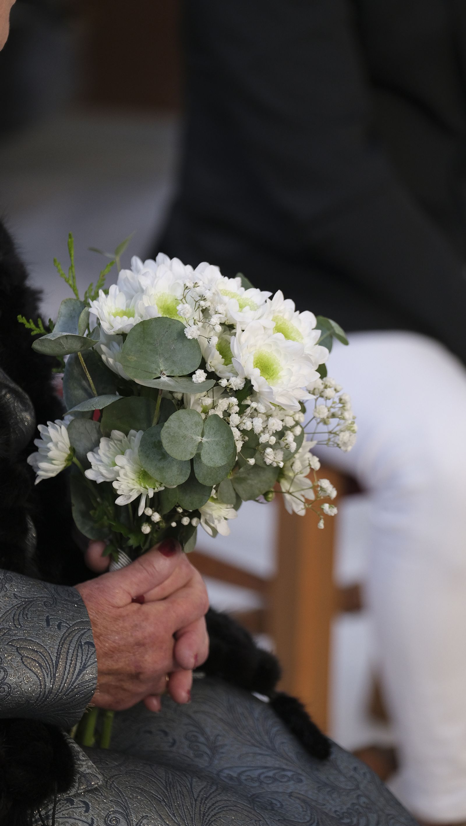 Brindis por 75 años de amor de Carmen y Roque, en imágenes