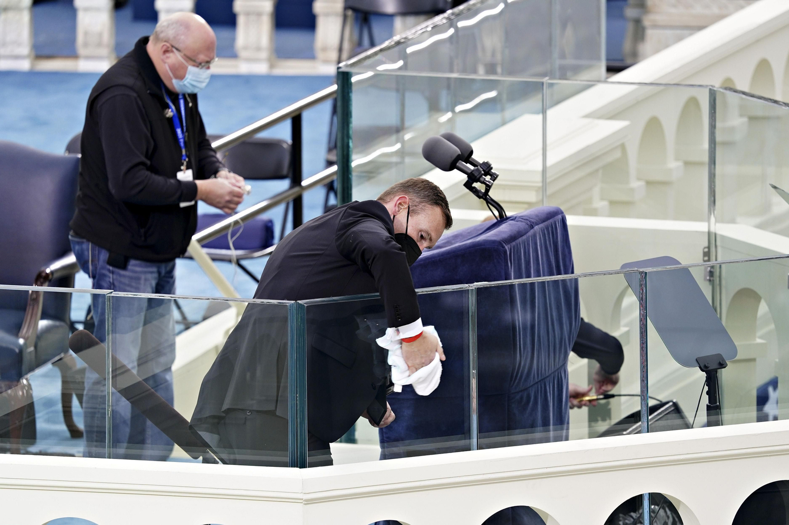 Las imágenes de la toma de posesión de Joe Biden como presidente de EEUU