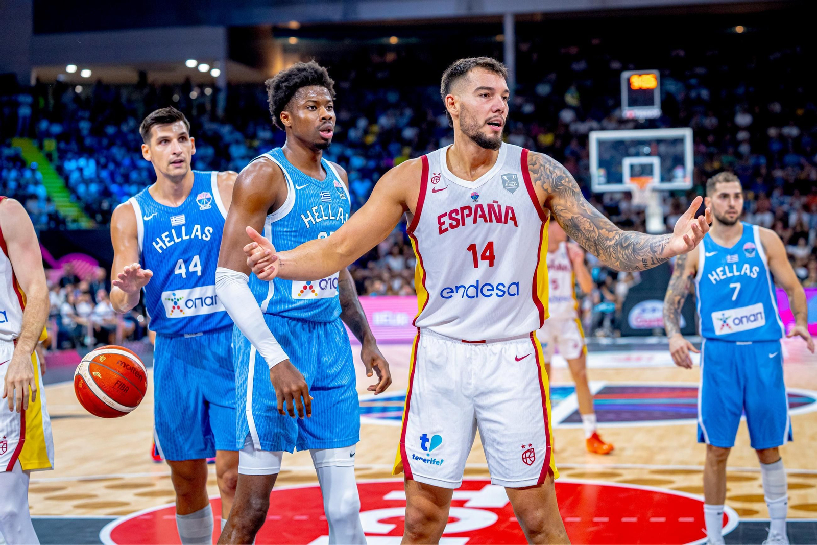 Las fotos del España - Grecia de baloncesto en el adiós de Scariolo