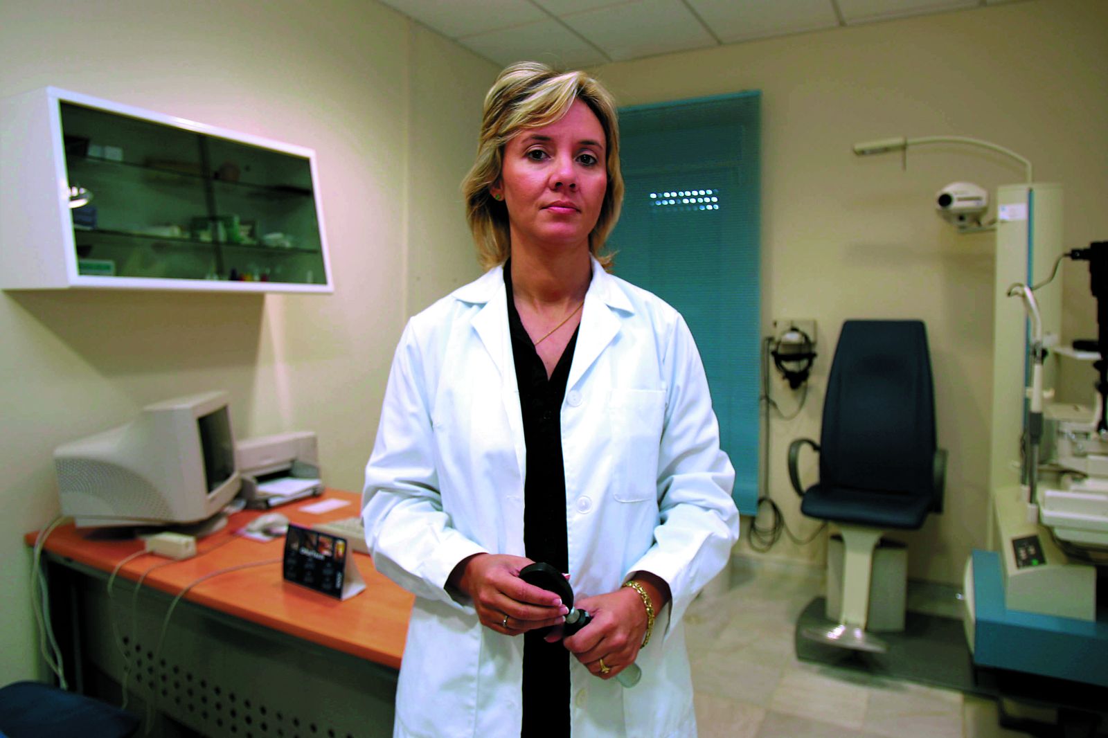 La doctora Licel Pereira en la Clínica Novo Sancti Petri.