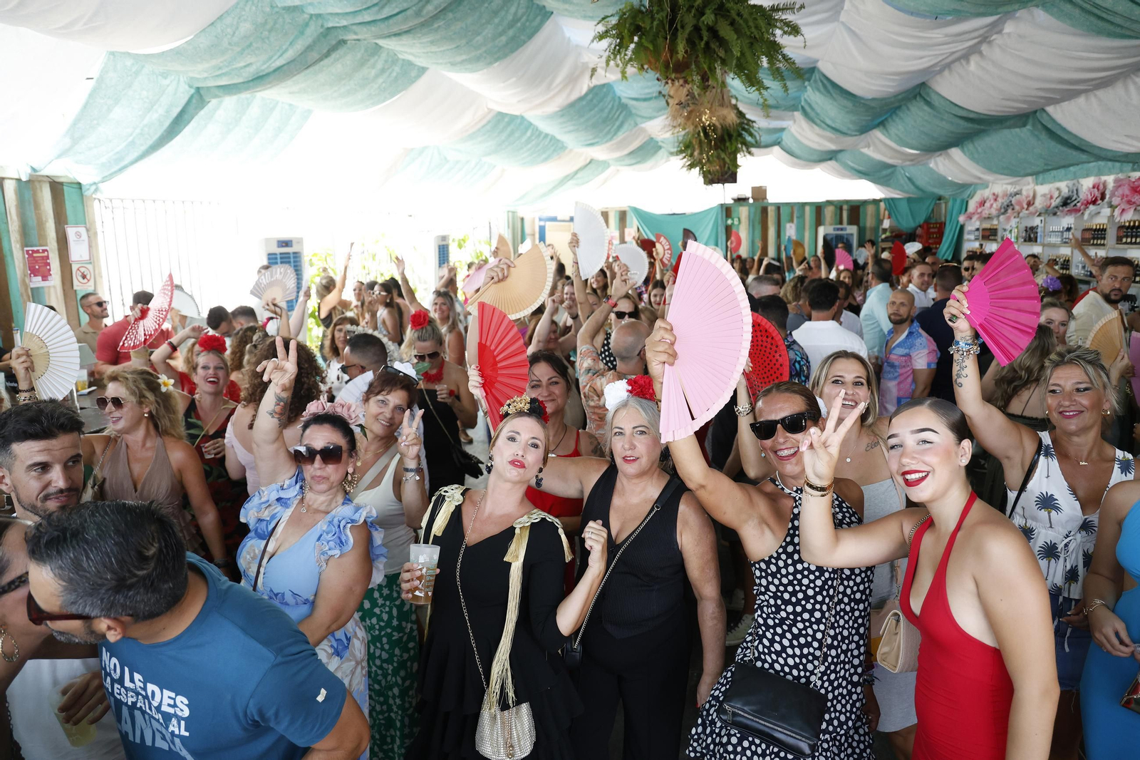 Búscate en las fotos del miércoles de la Feria de La Línea