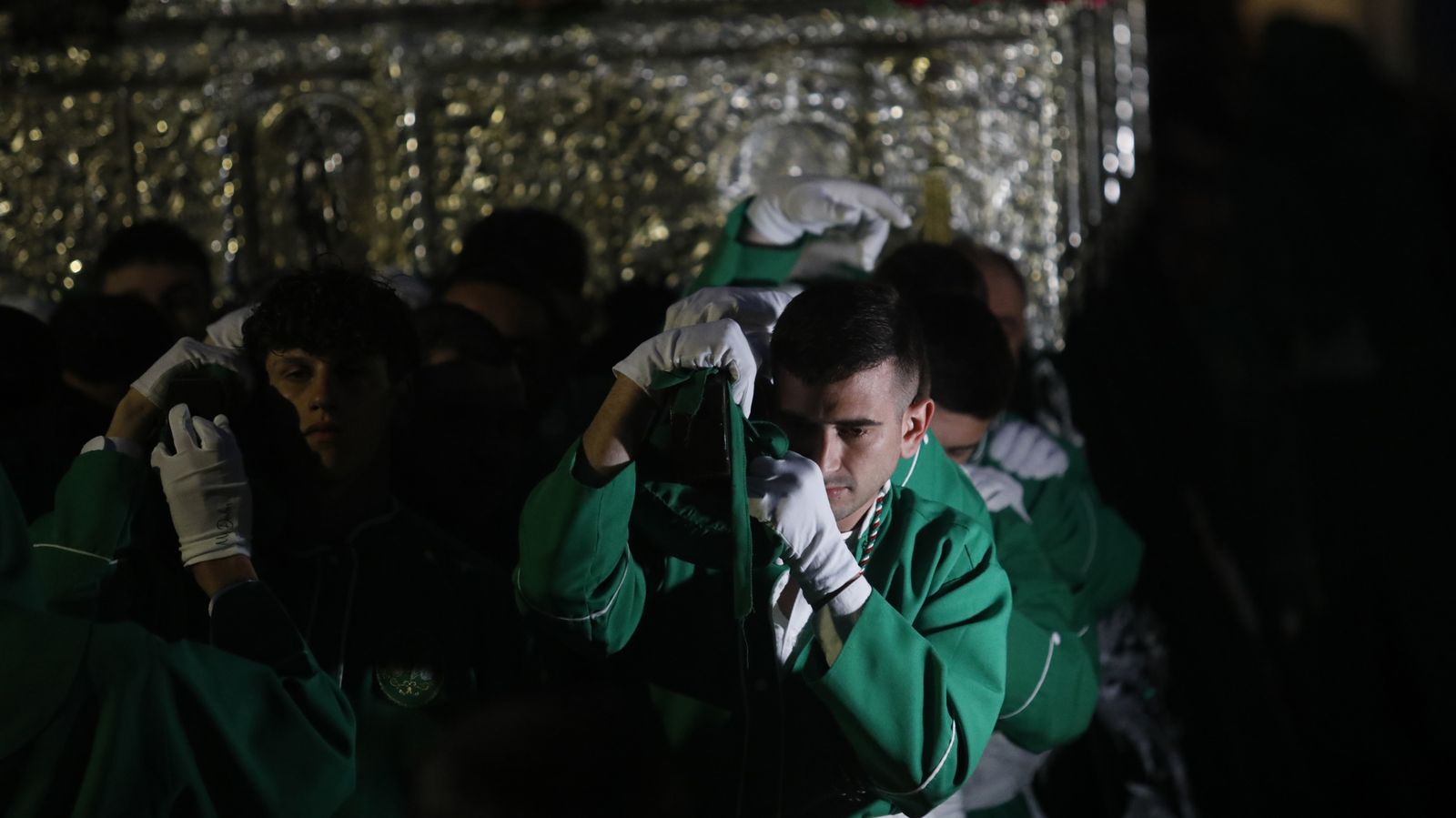 Fotos del Lunes Santo en San Roque: Oración en el Huerto.