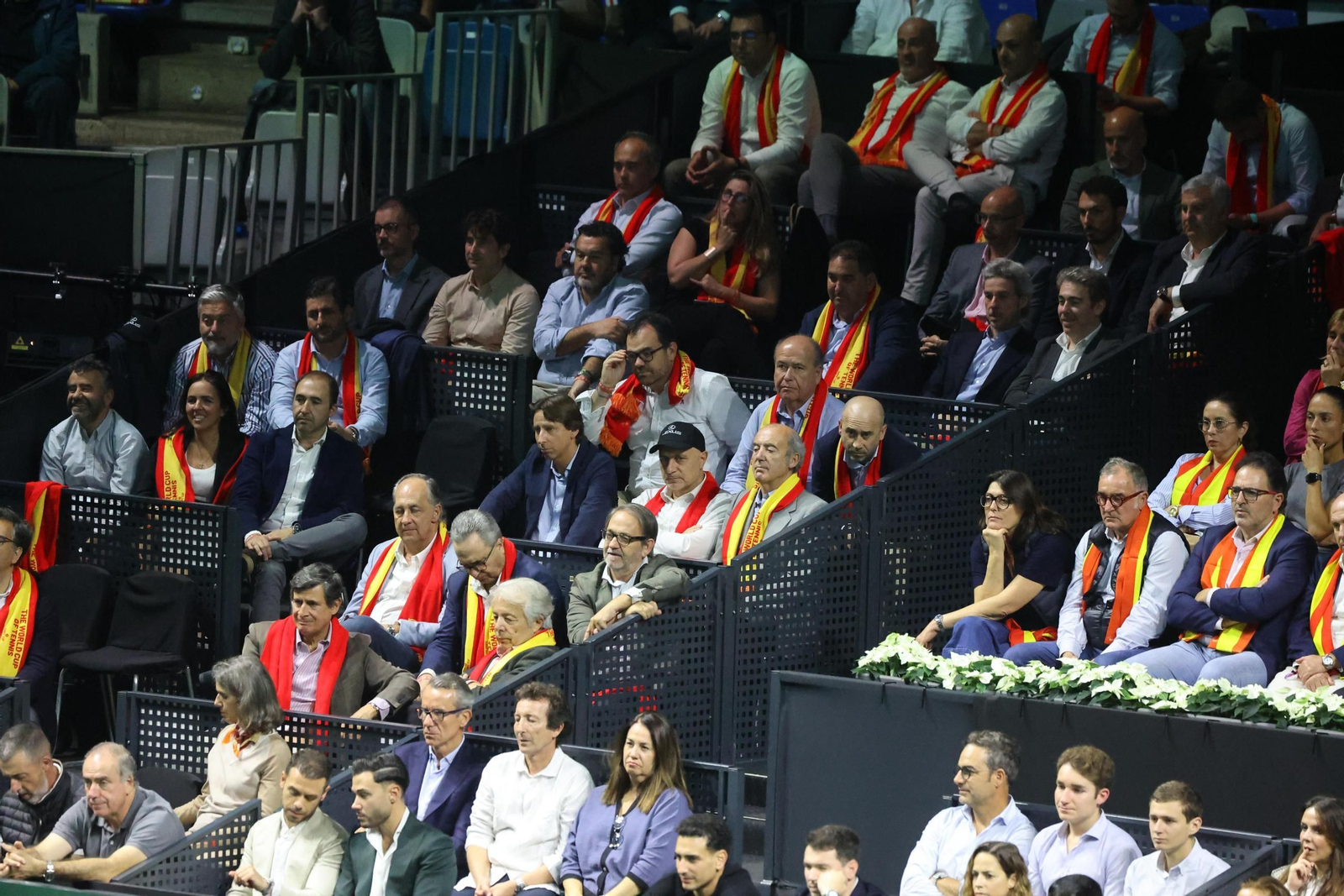 Búscate en las gradas del Carpena en la Copa Davis de Málaga