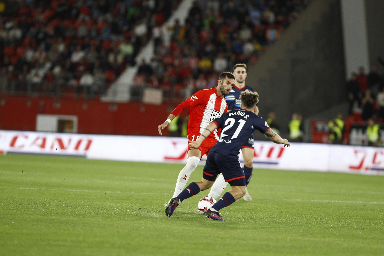 El partido U.D. Almería-Deportivo de La Coruña, en imágenes