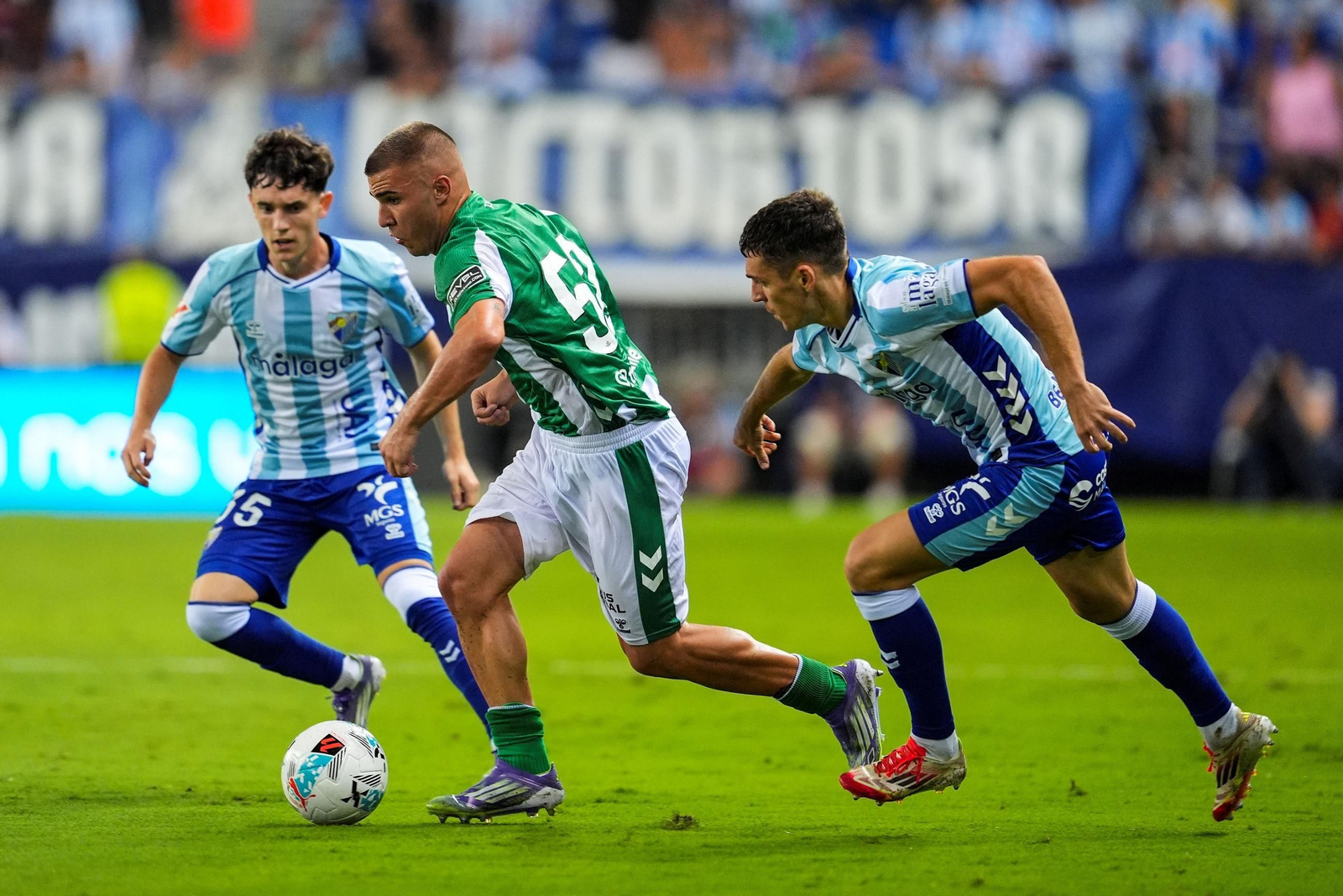 Las mejores fotos del Málaga-Betis