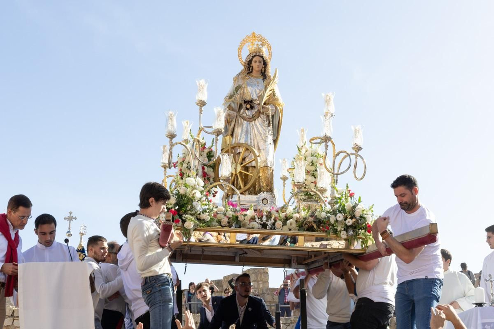 Romería en honor a Santa Catalina, en imágenes