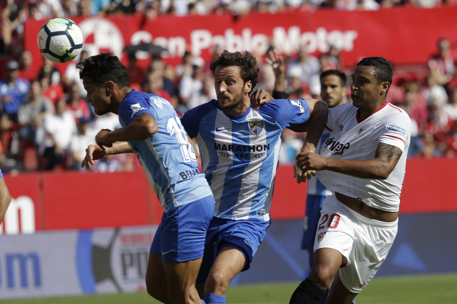 El Sevilla FC-Málaga FC, en imágenes