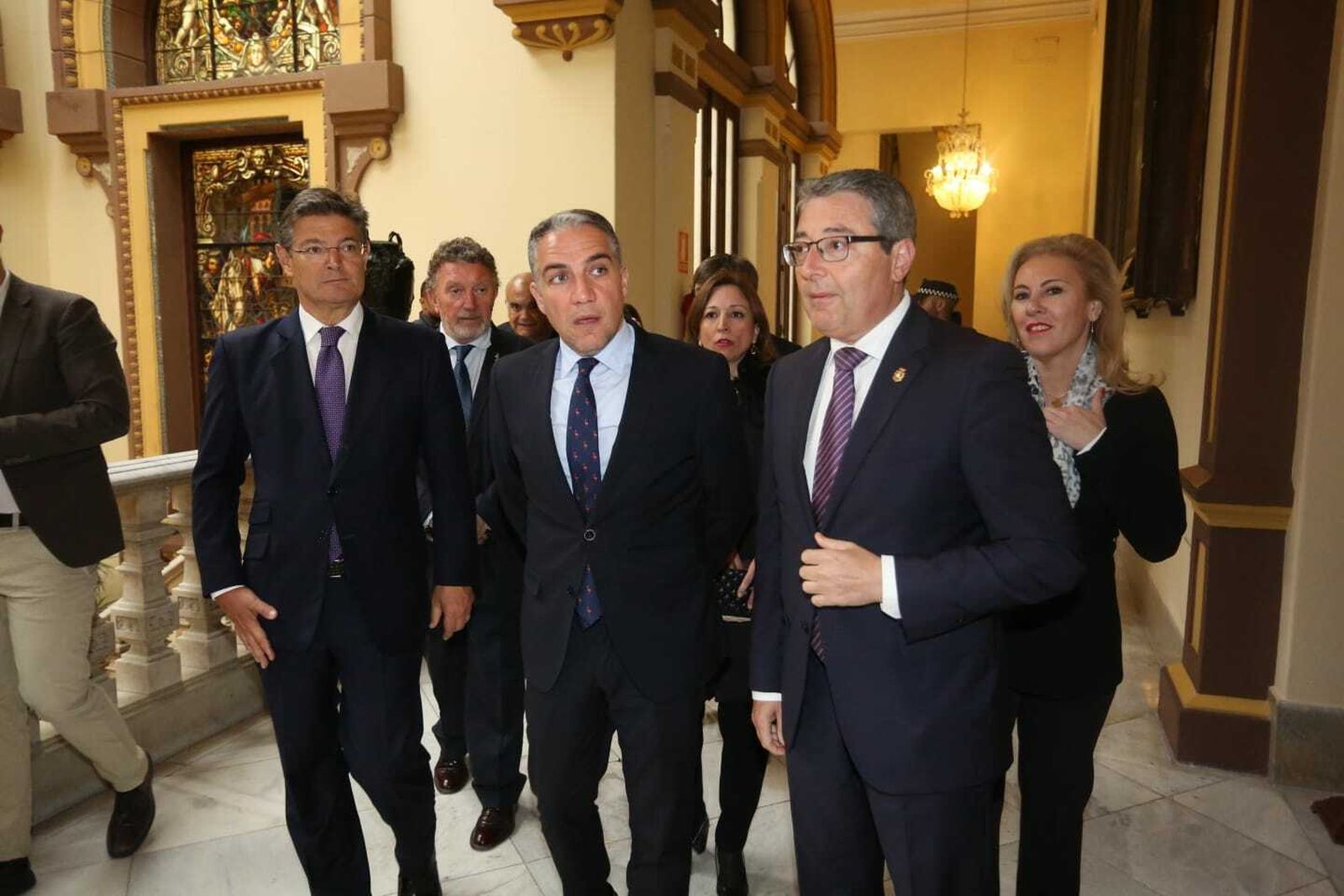 Fotos de la capilla ardiente de Manuel Alcántara