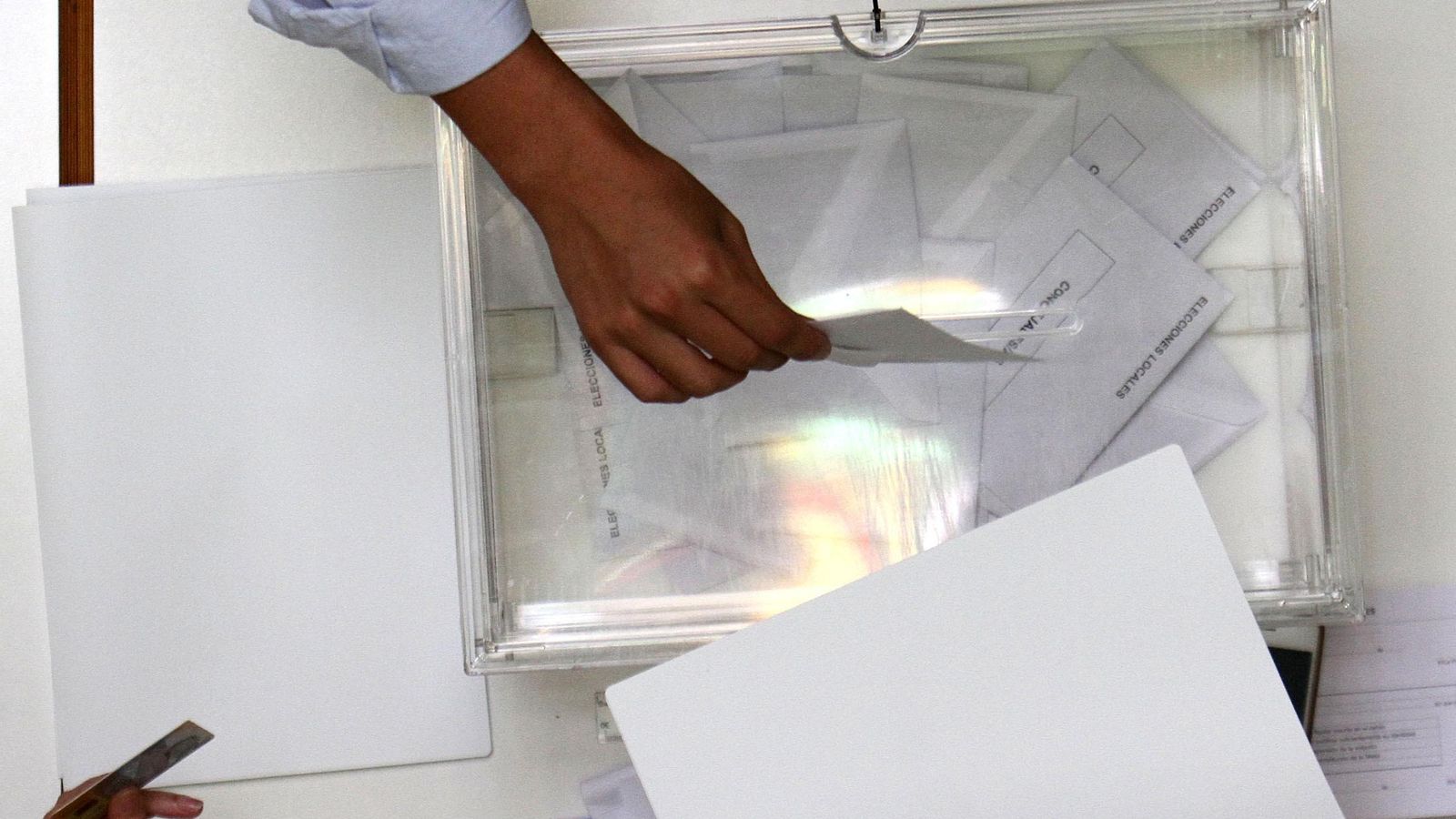 Votaciones en los pasados comicios municipales de hace cuatro años.