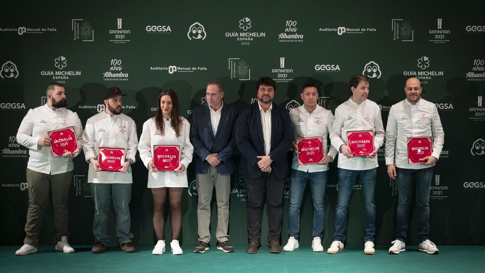La Gala de la Guía Michelin en Granada, en imágenes