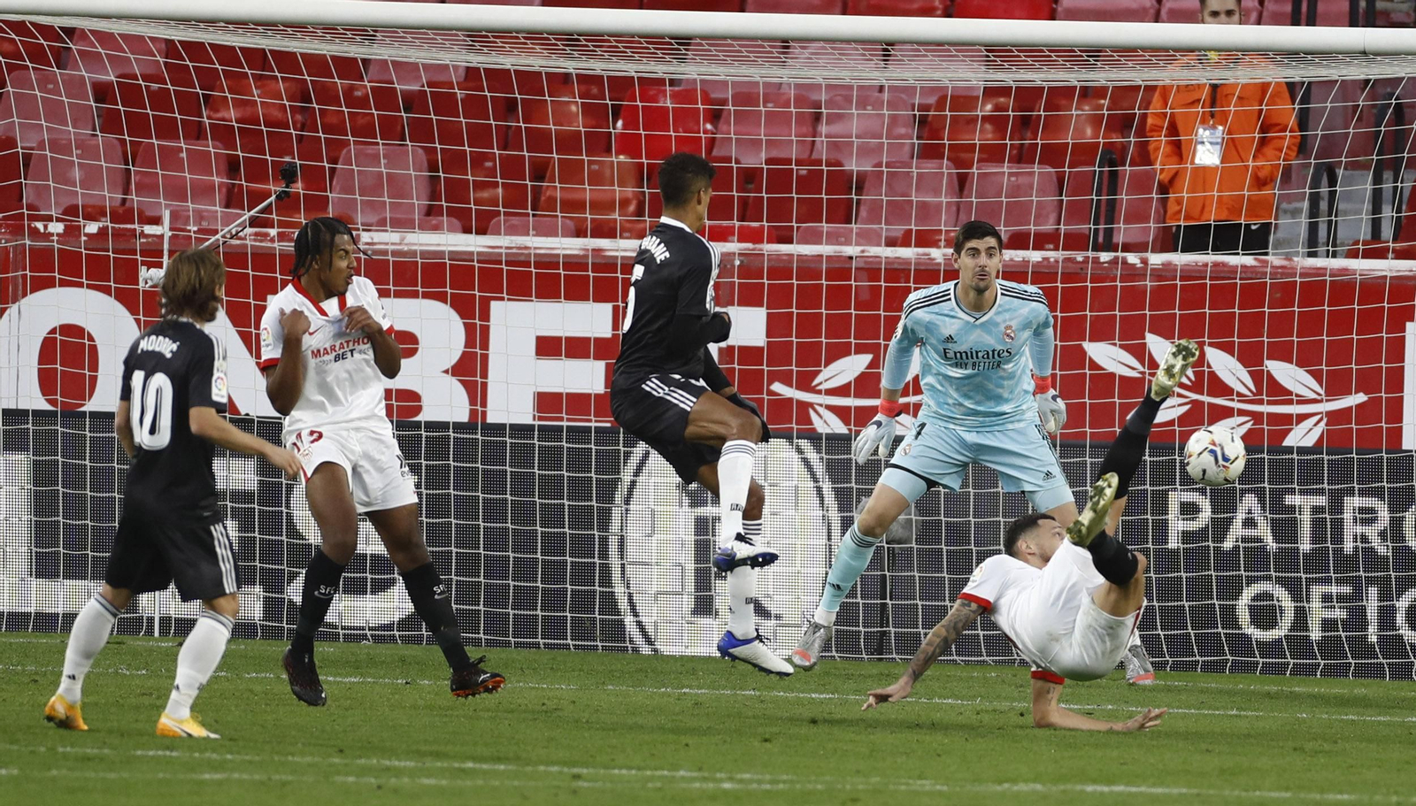 Las imágenes del Sevilla -Real Madrid