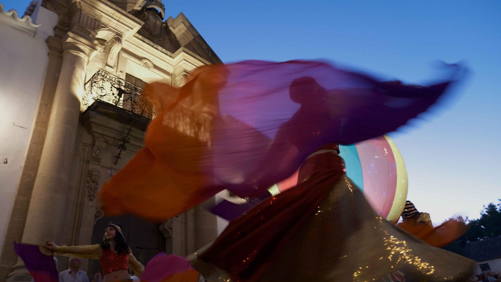 Animaciones durante el recorrido.