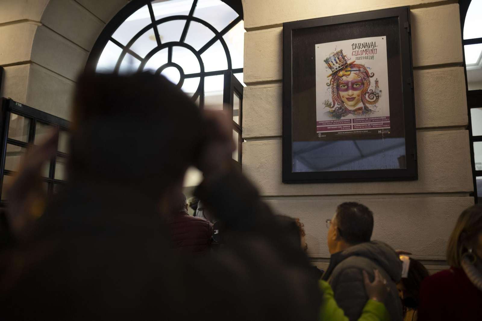 Imágenes del ambiente en el cuarto día del concurso de agrupaciones del Carnaval Colombino
