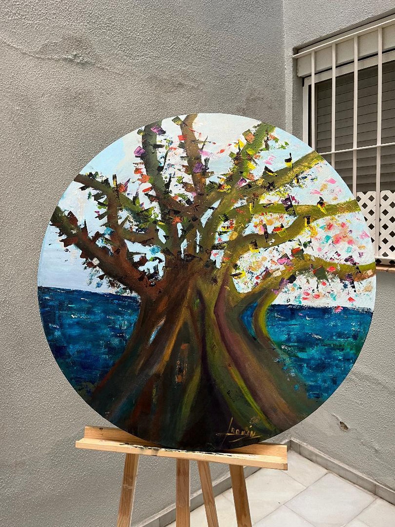 Así es la original casa de la calle Ceballos en Cádiz