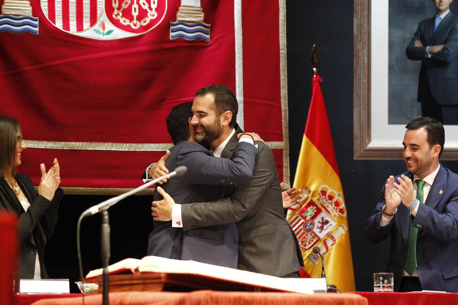 Fotogalería Pleno Constitución Ayuntamiento de Almería