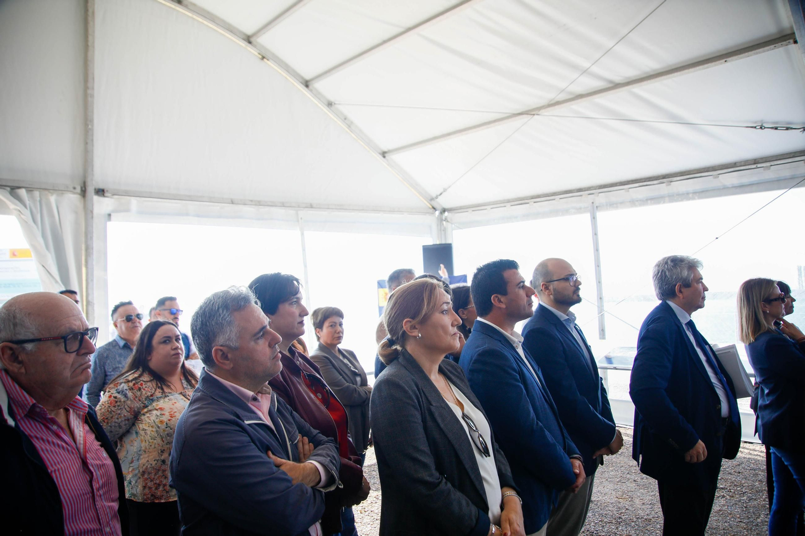 El ministro de Agricultura, Pesca y Alimentación, Luis Planas visita una de las balsas de la CUNC, en imágenes