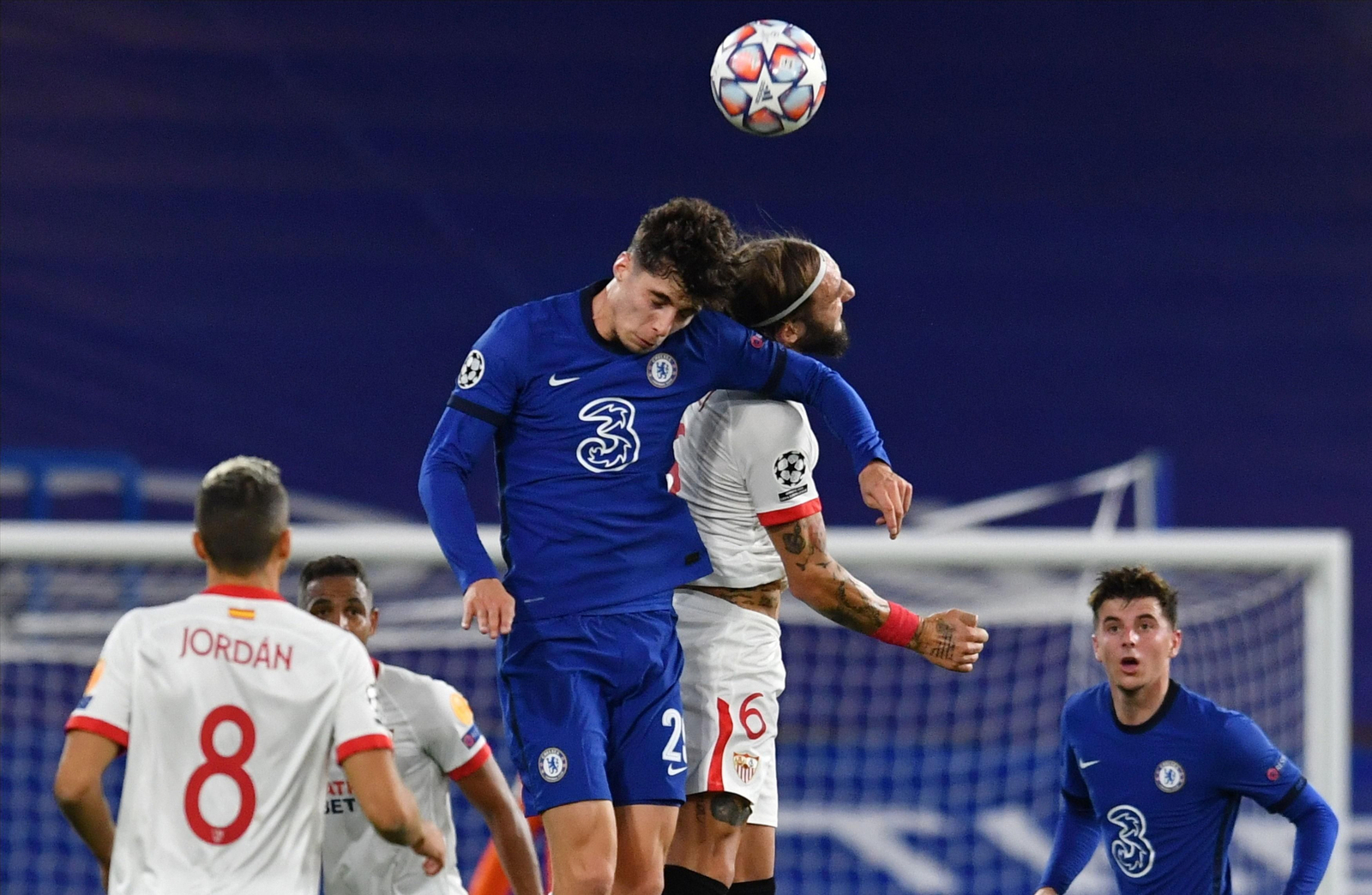 Las imágenes del Chelsea-Sevilla