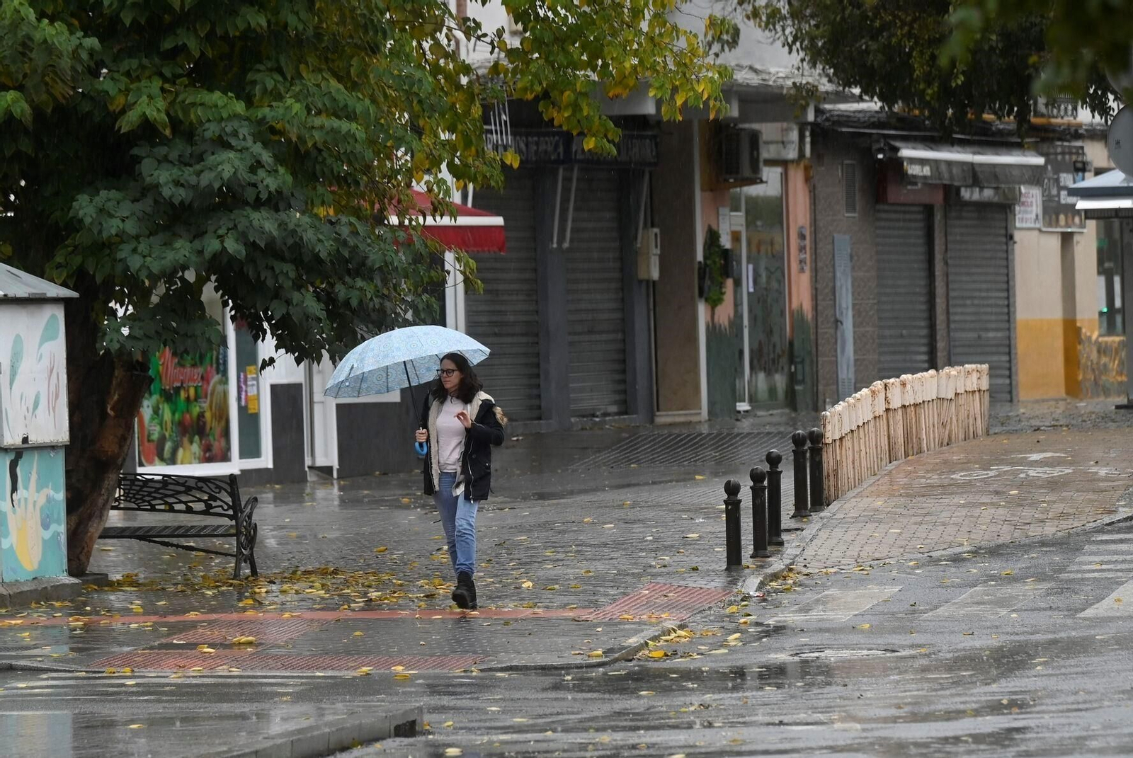 El paso de la borrasca Claudia por Córdoba en imágenes