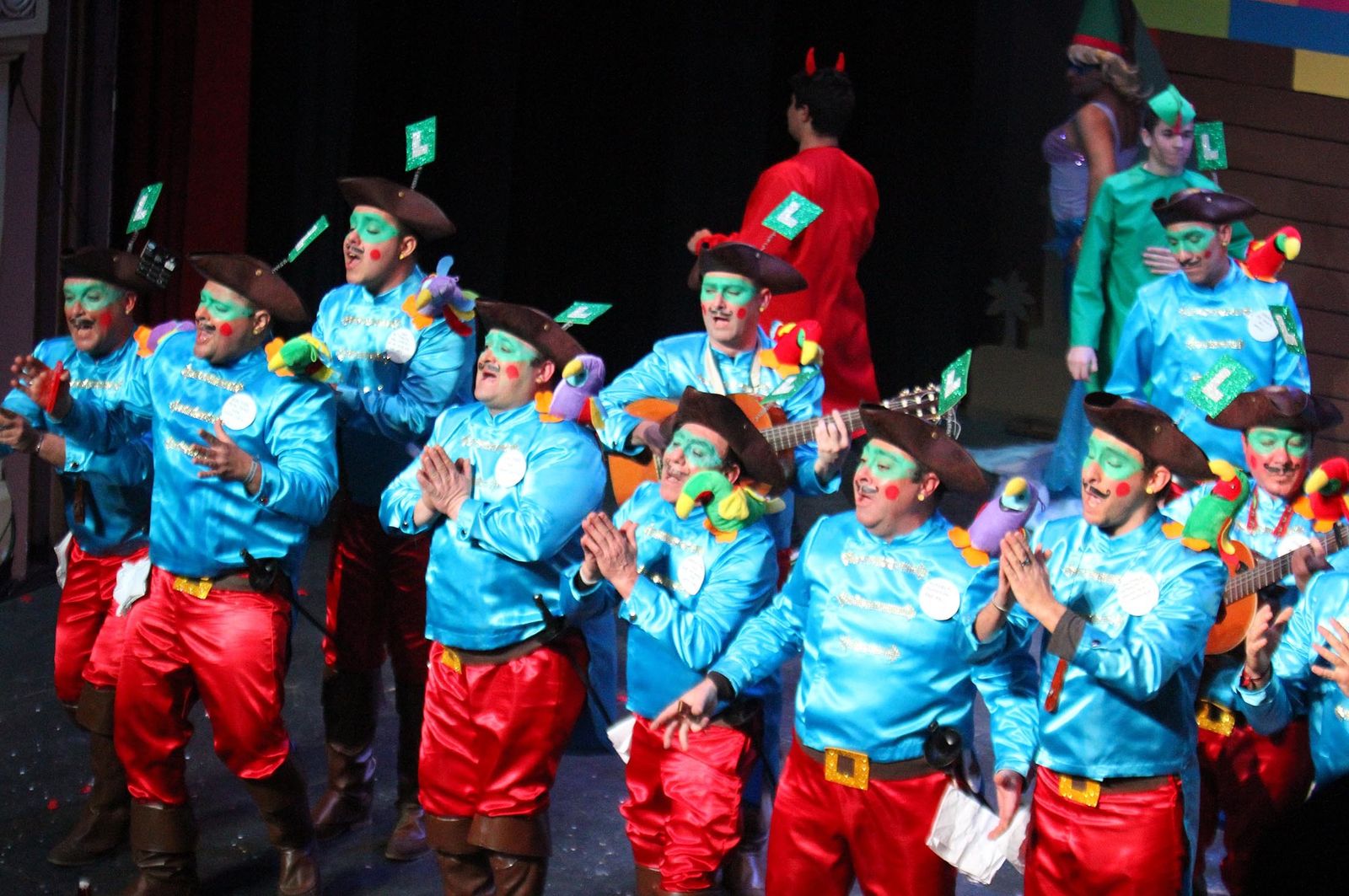 Primera jornada de preliminares del Carnaval Colombino