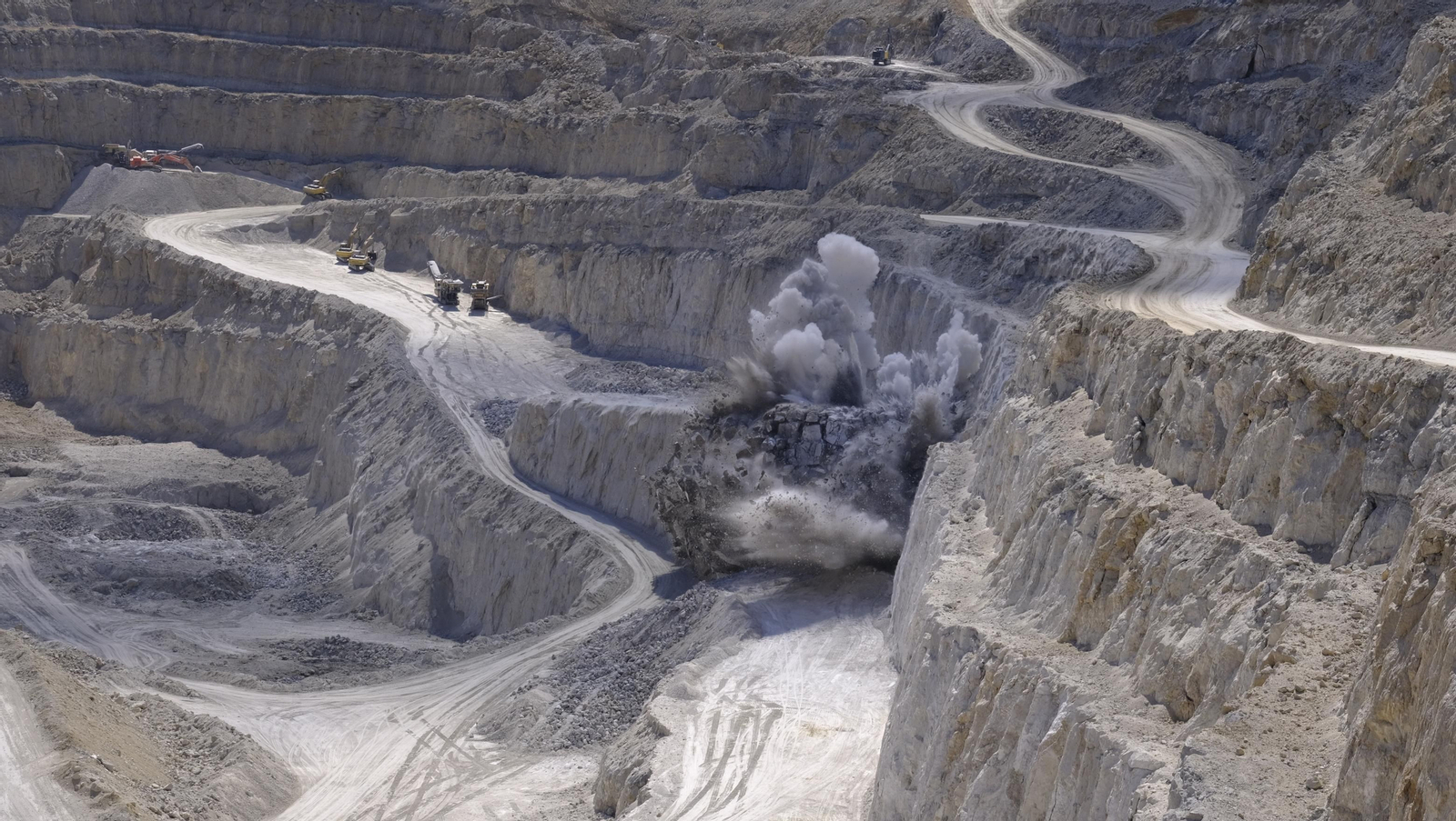 Visita a las canteras de yeso en Sorbas