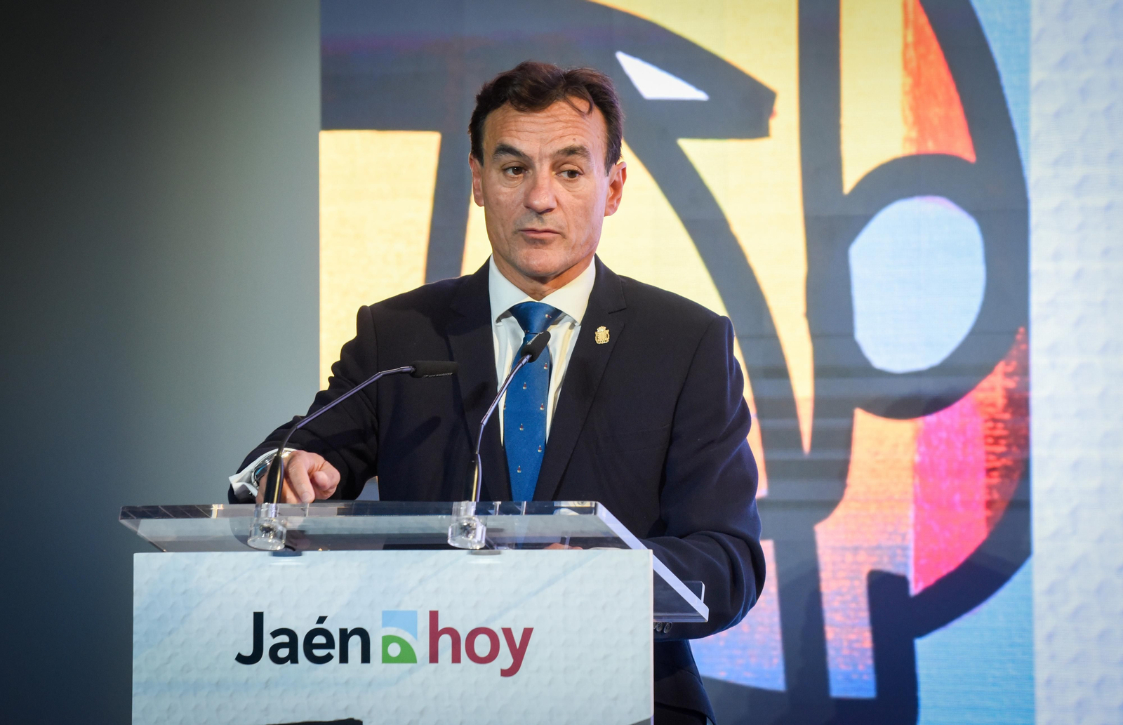 Acto de inauguración del nuevo periódico del Grupo Joly, Jaén hoy