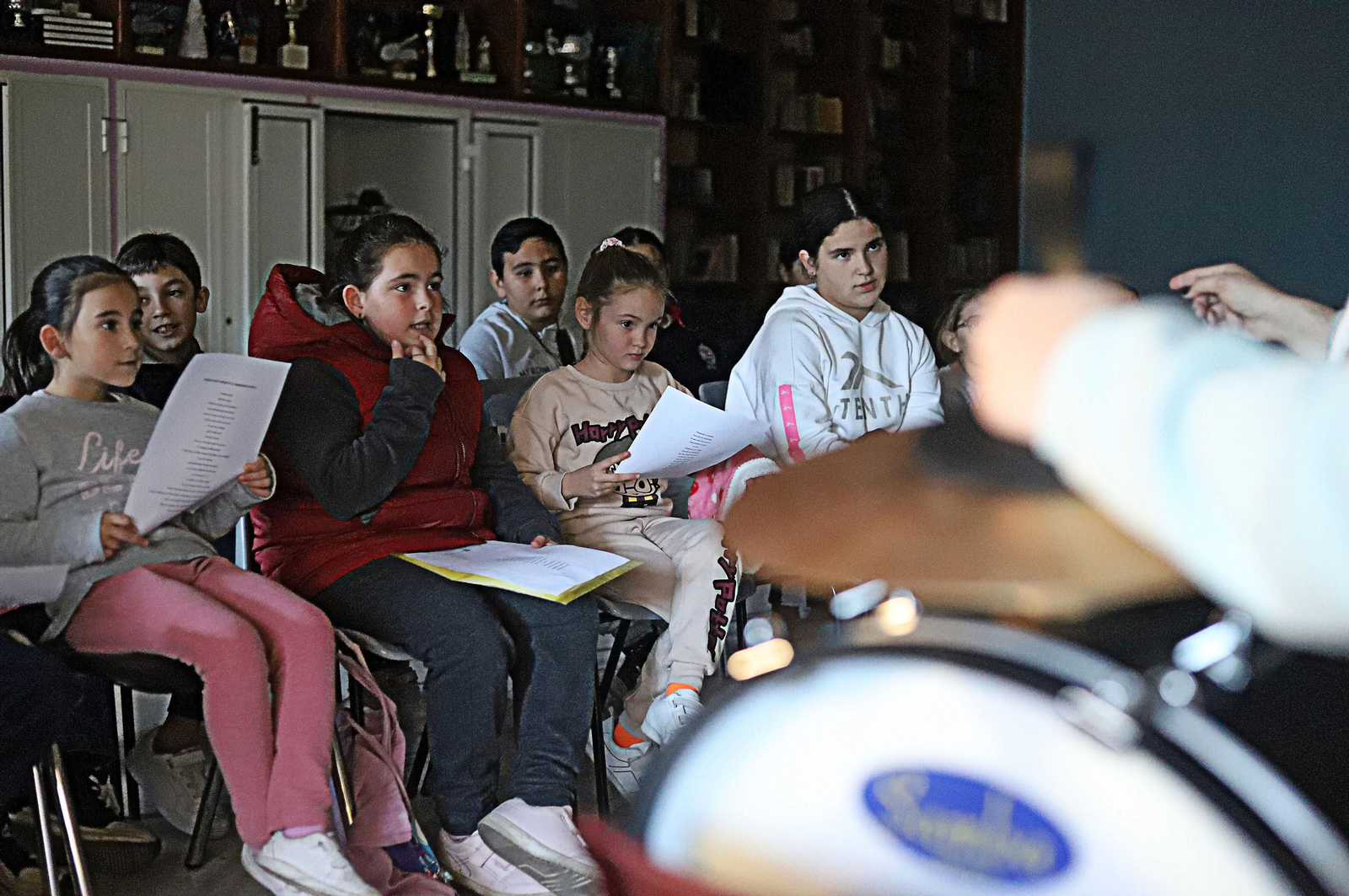 Imágenes del aula de Carnaval del Colegio de la Hispanidad