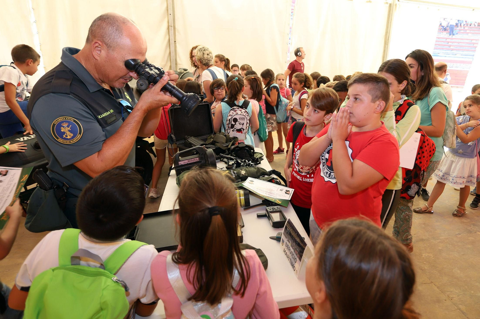 Imágenes de la jornada de puertas abiertas de la Guardia Civil