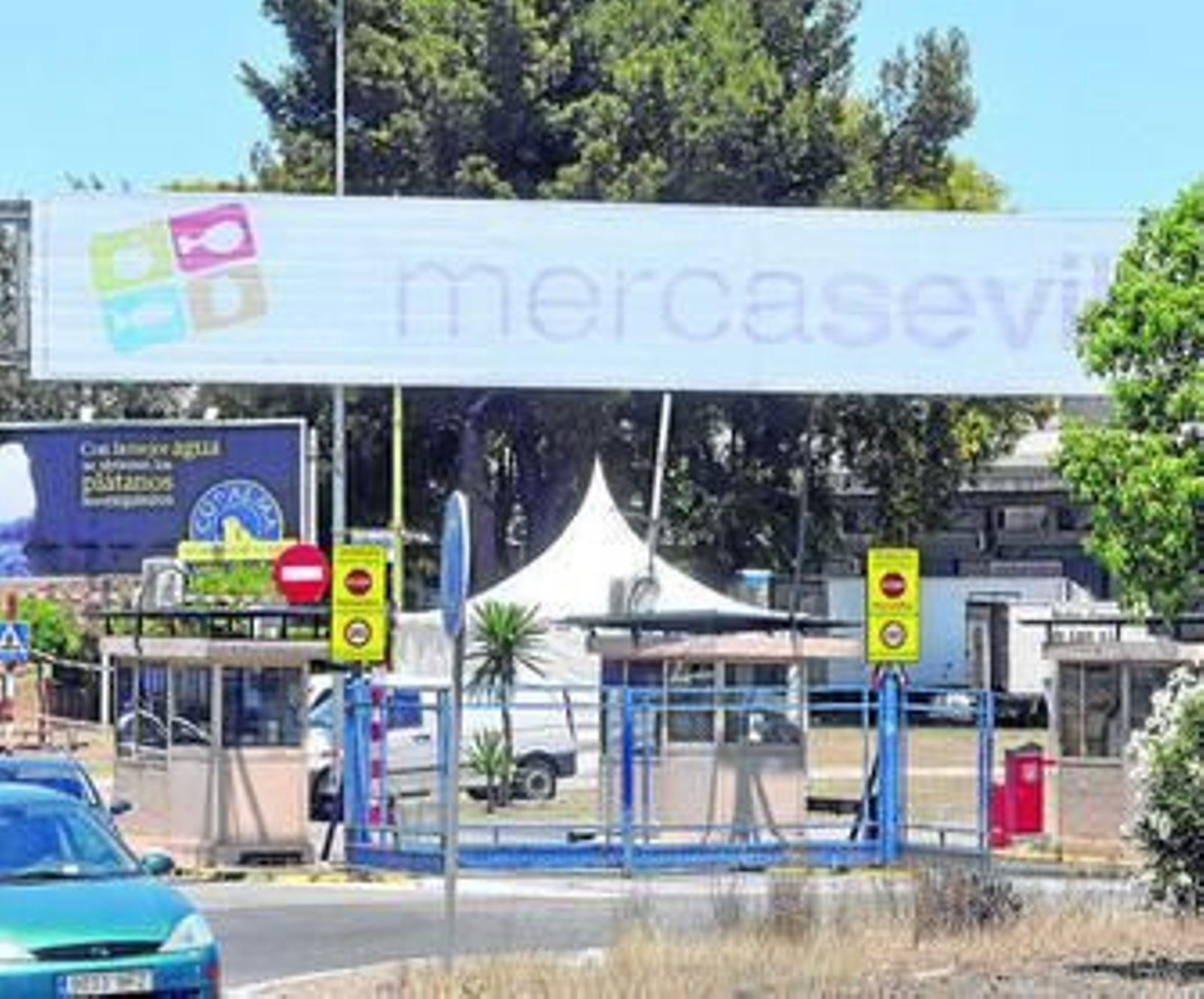 Las instalaciones de Mercasevilla, en una imagen de archivo.