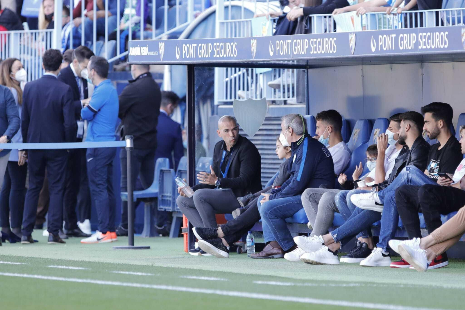 Las fotos del Málaga CF-Real Valladolid