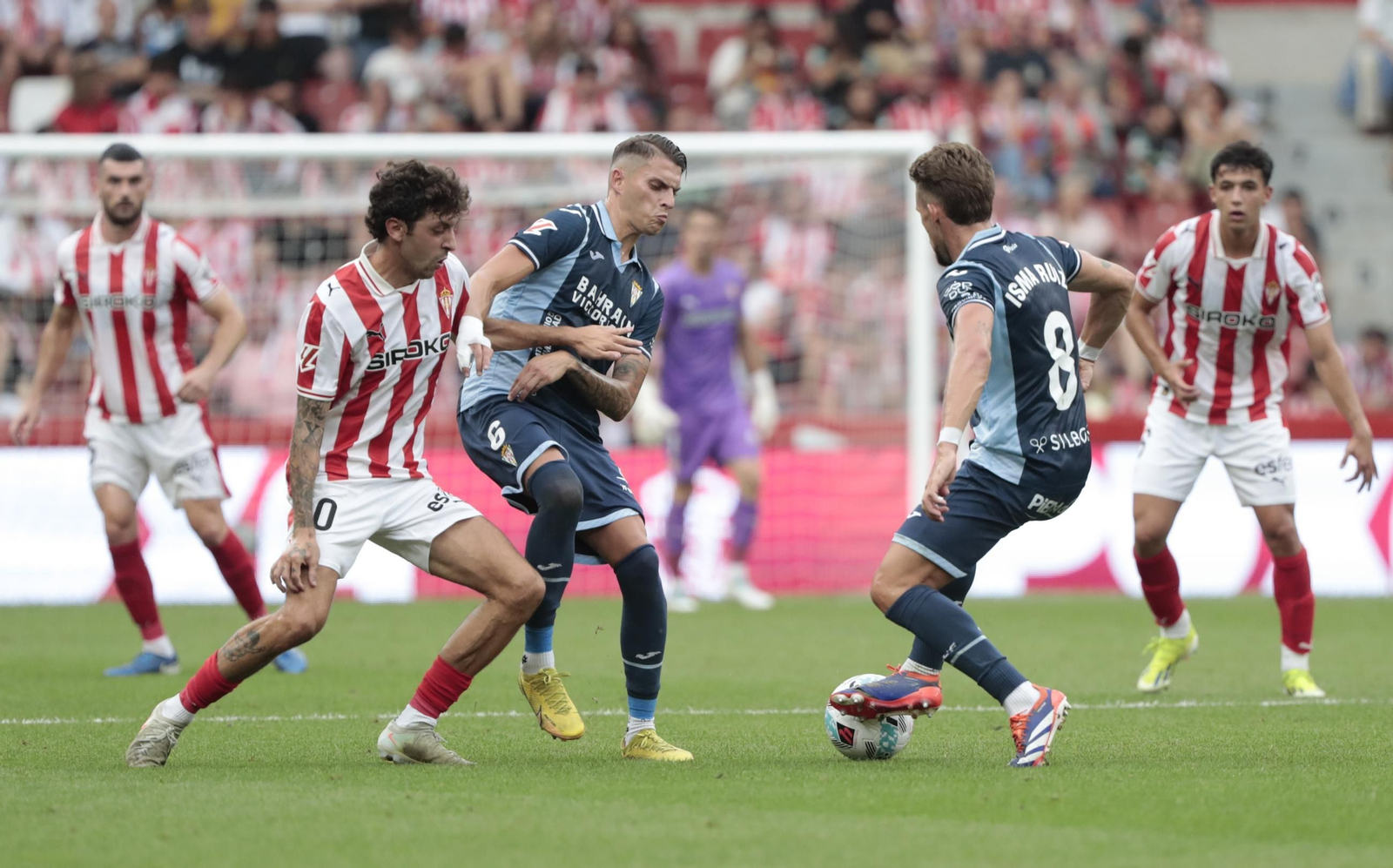 Las mejores fotos del partido en El Molinón para el Sporting - Córdoba CF