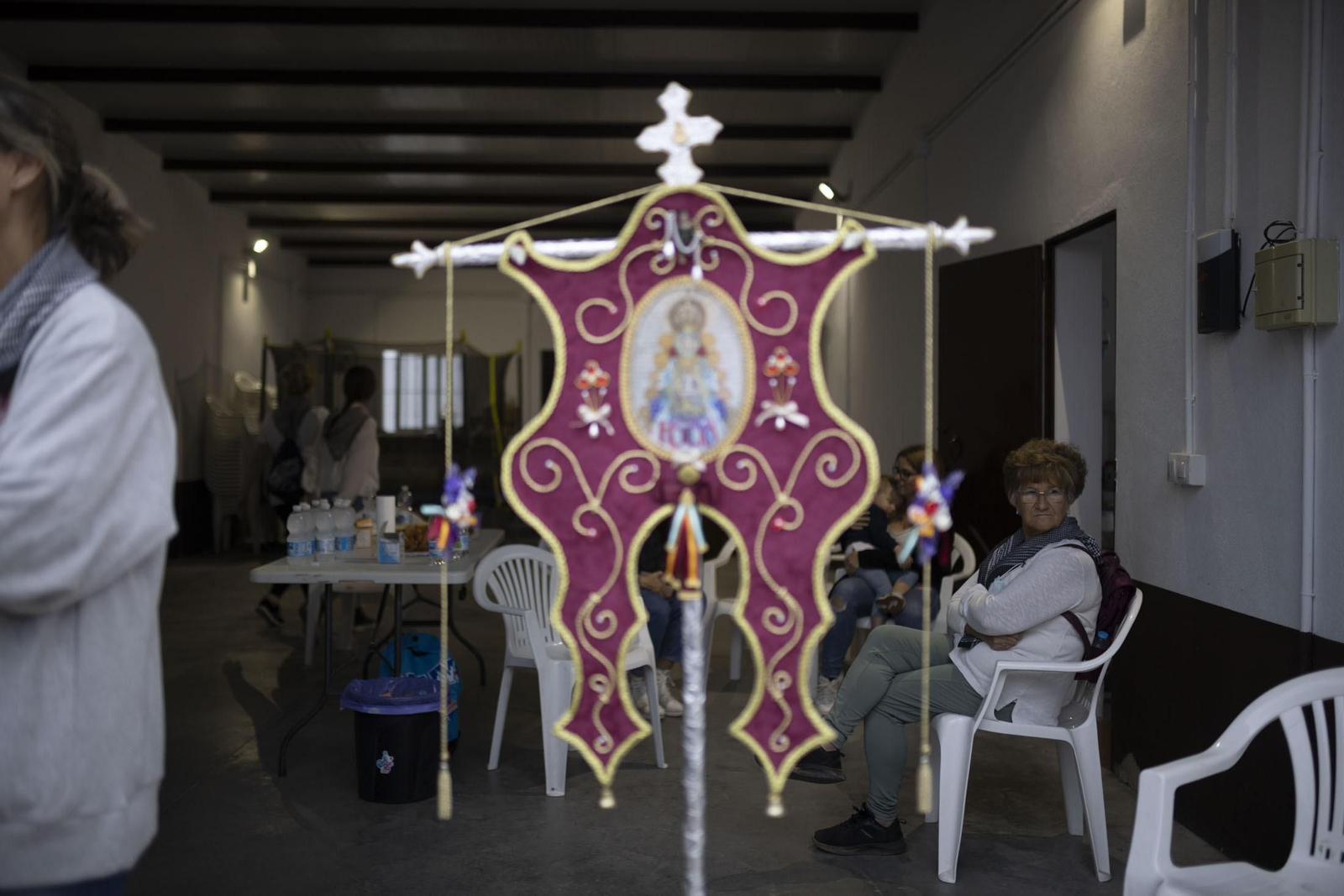 Imágenes del traslado de la Virgen del Rocío de Almonte hasta El Chaparral