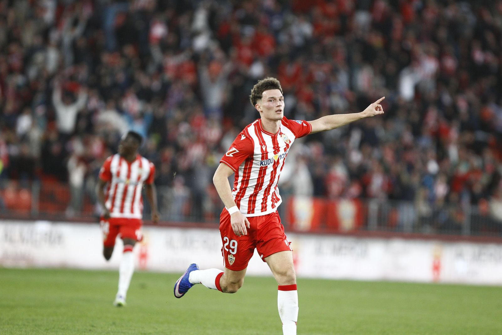 Las fotos del partido U.D. Almería-Granada C.F.