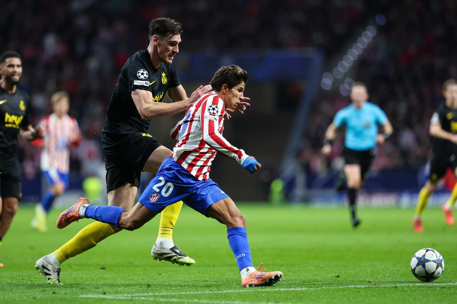 Las imágenes del Atlético de Madrid-Unión Saint-Gilloise