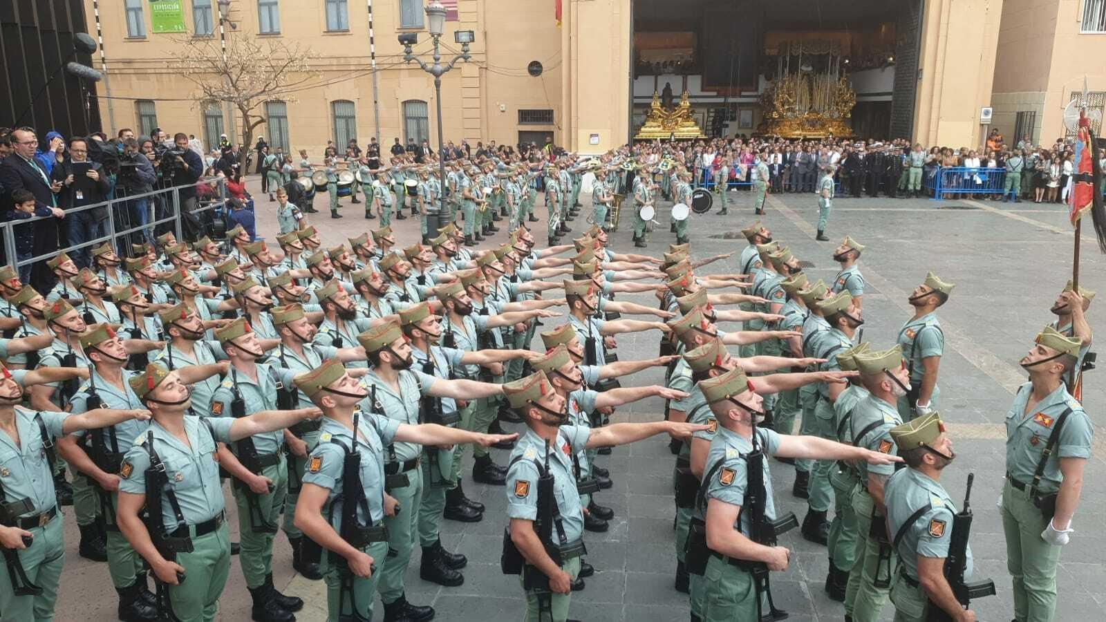 Las fotos del desembarco de la Legión en Málaga