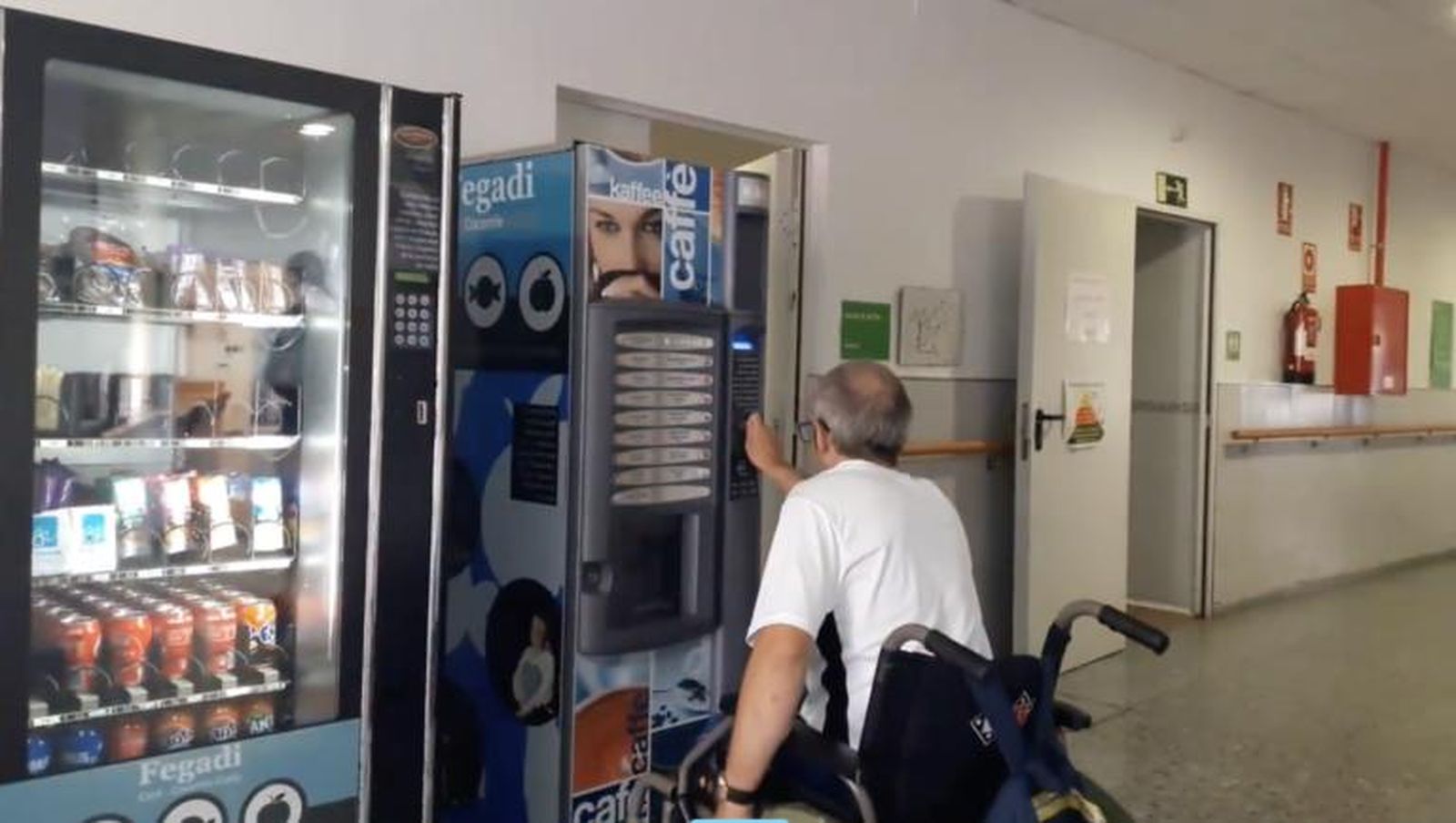 Máquinas 'vending' gestionadas por Fegadi