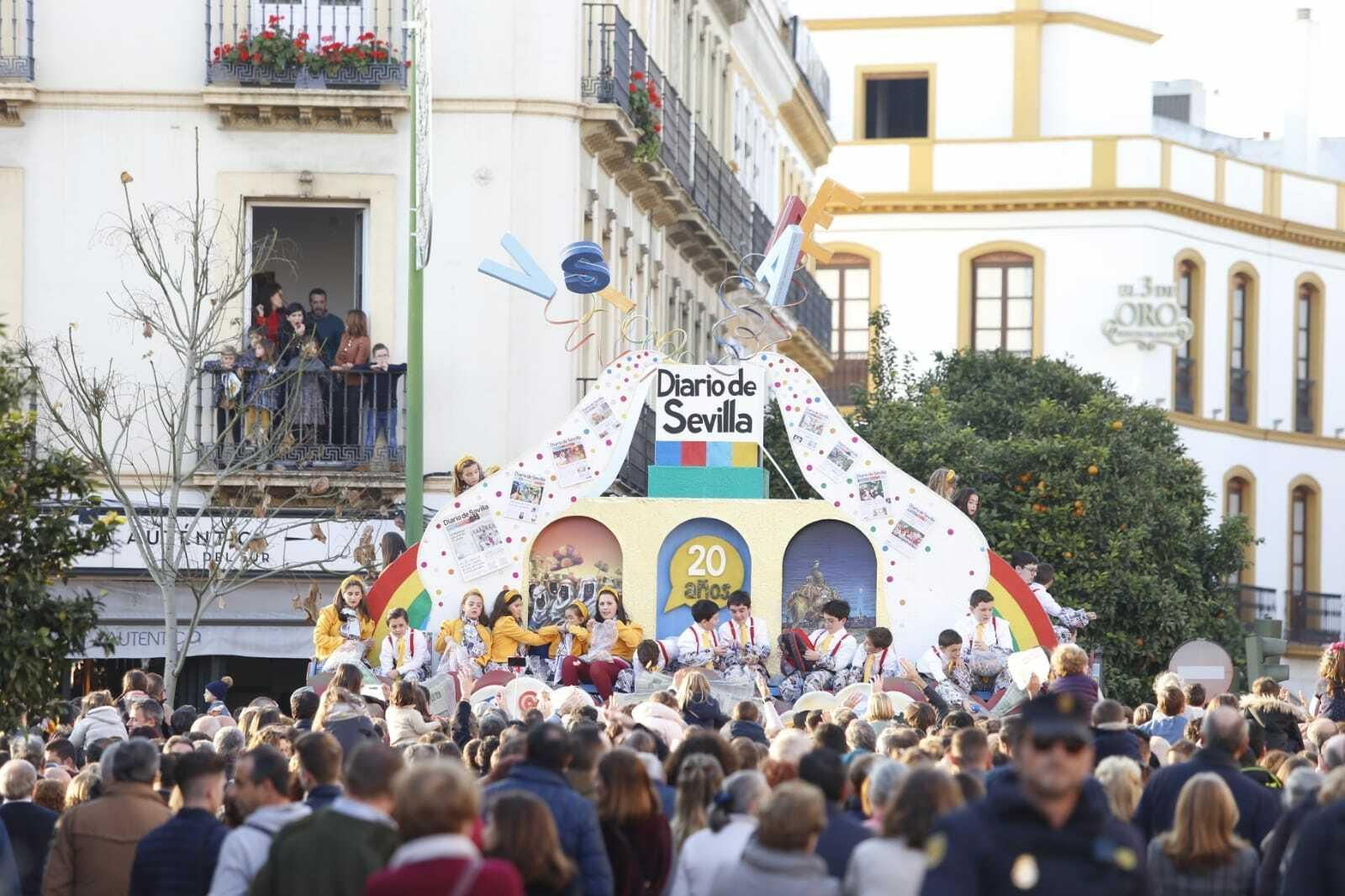 Las imágenes de la Cabalgata de Reyes de Sevilla 2020