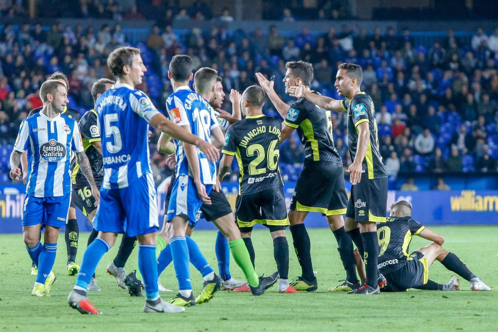 El Deportivo de La Coruña-Granada CF, en imágenes