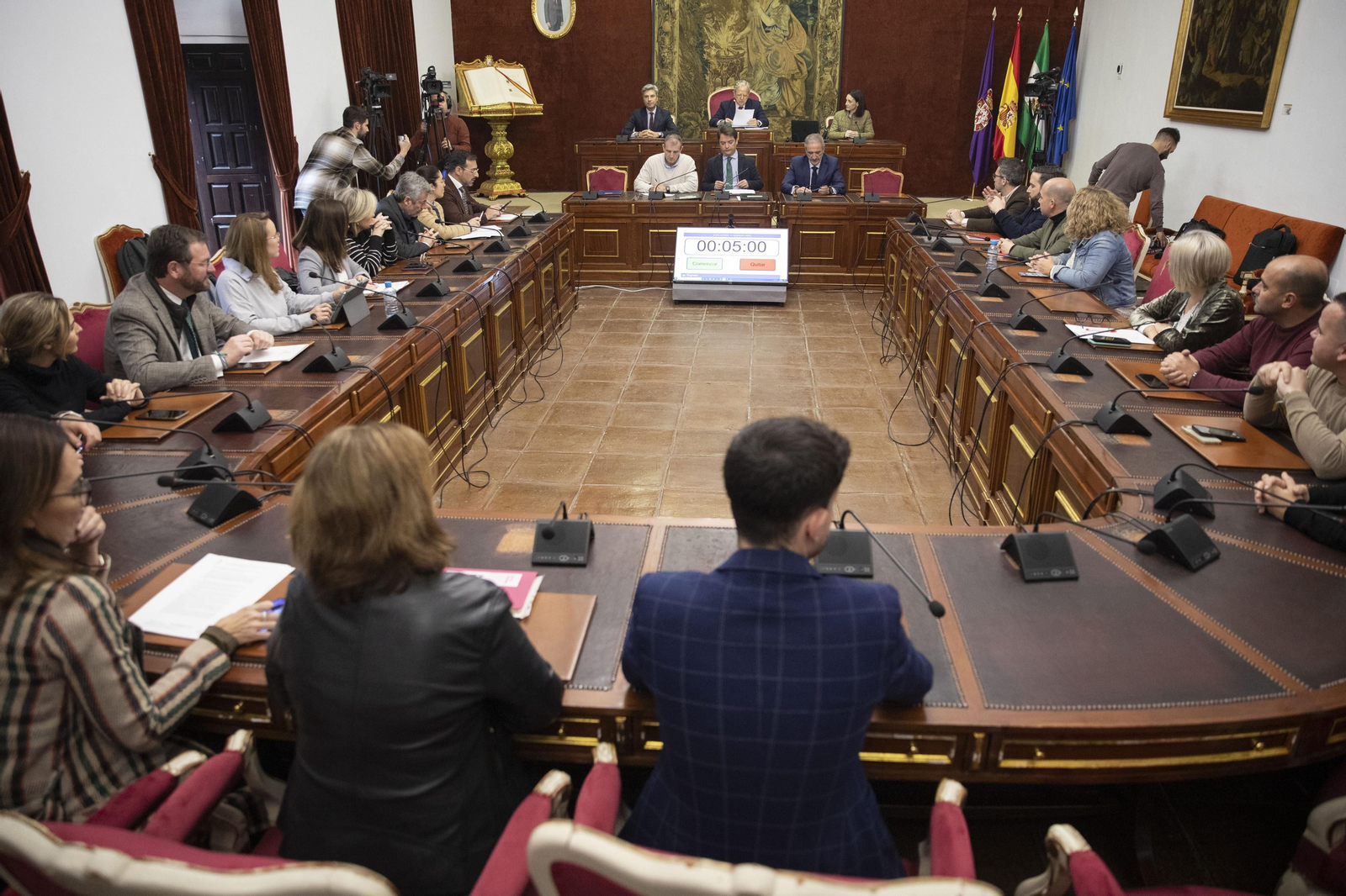 Pleno extraordinario de marzo de la Diputación de Córdoba.