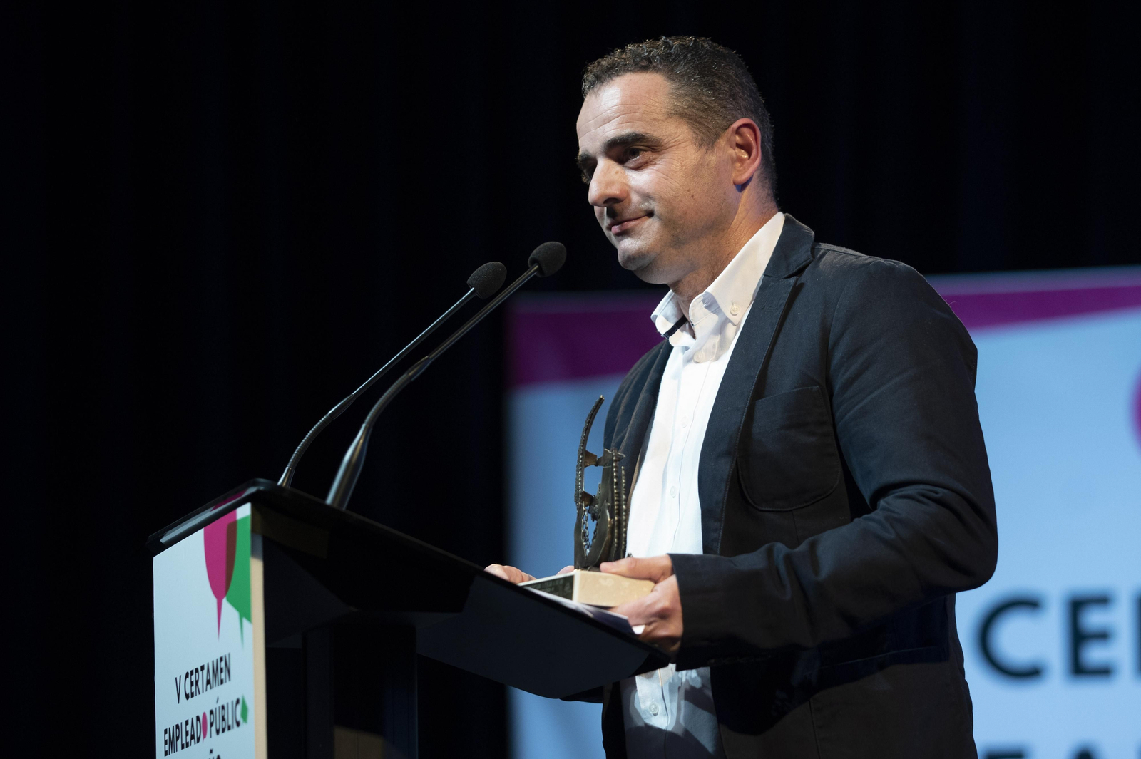 El V Certamen del Empleado Público del año en Granada, en imágenes