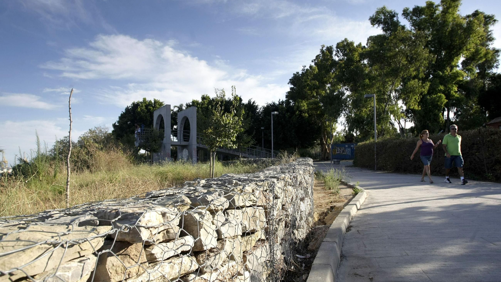 El Paseo de la Cornisa de Algeciras.