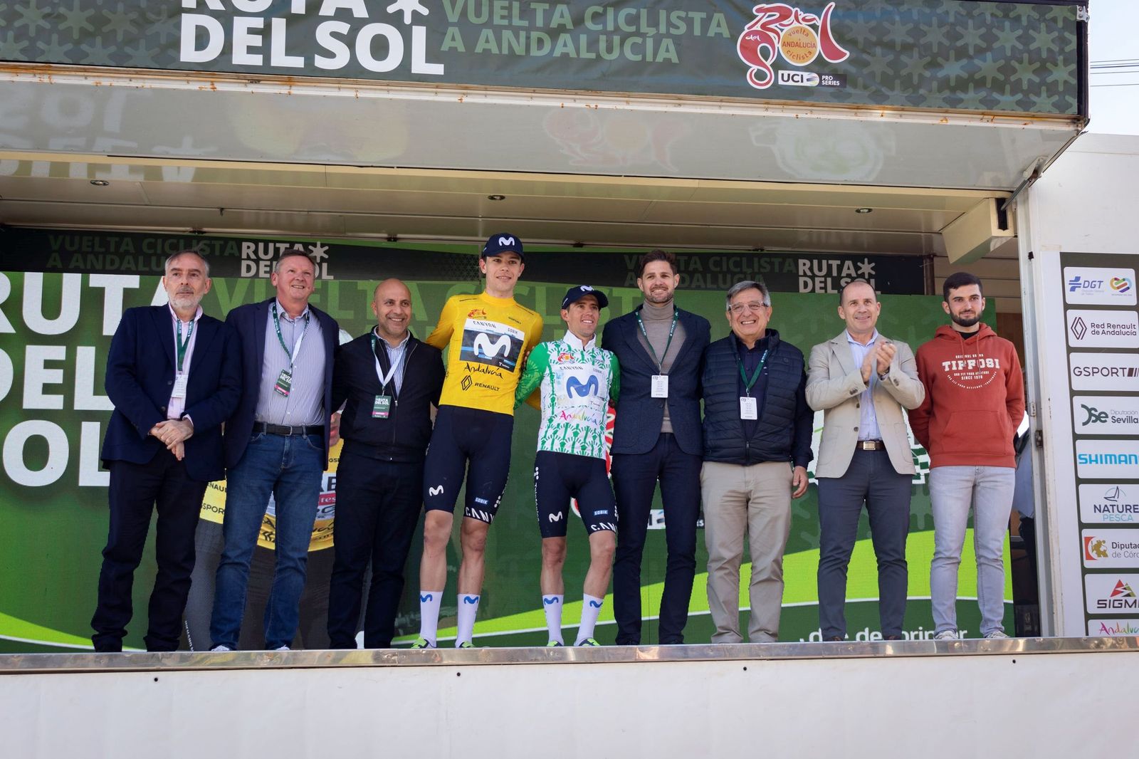 Las mejores imágenes de la segunda etapa de la Vuelta Andalucía - Ruta del Sol en Otura