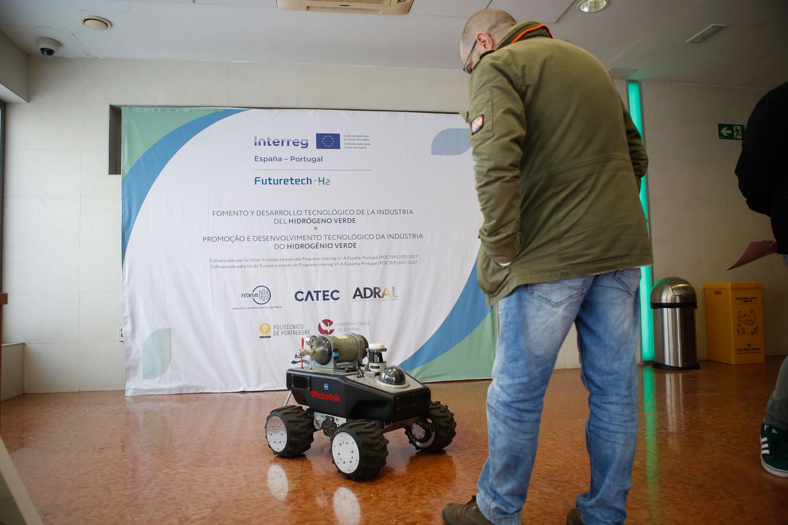Las fotos de las demostraciones de usos del hidrógeno verde de Futuretech H2, en Algeciras