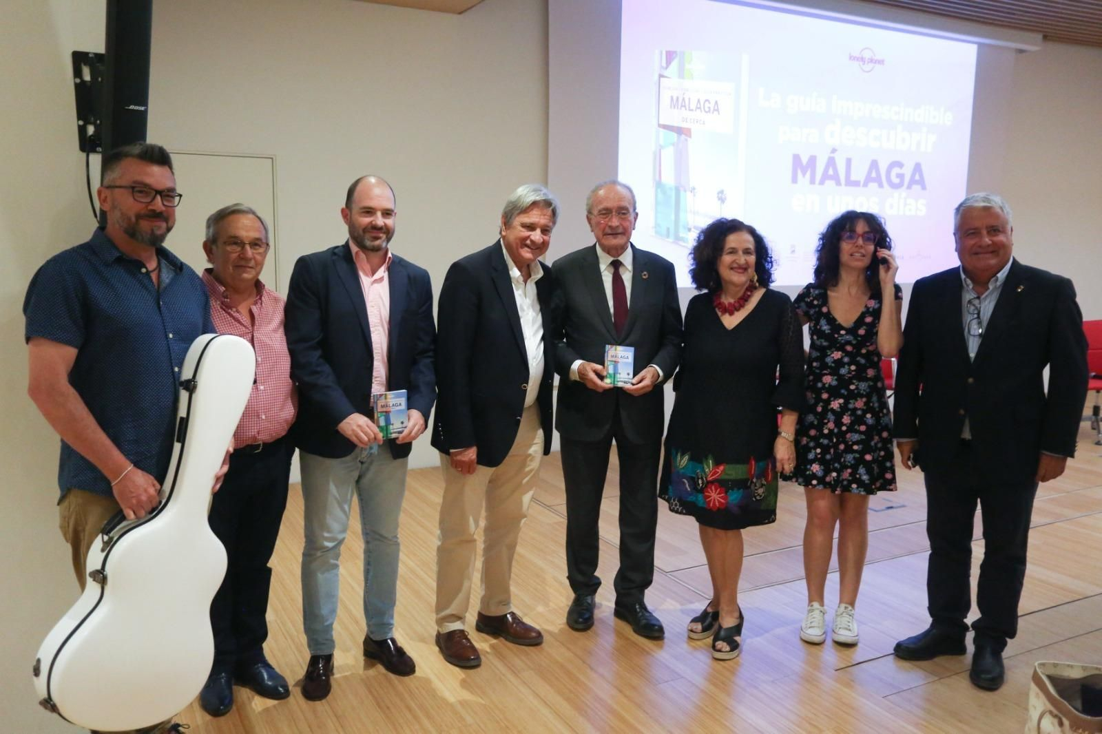 Acto de presentación de la primera guía turística creada por Lonely Planet sobre Málaga