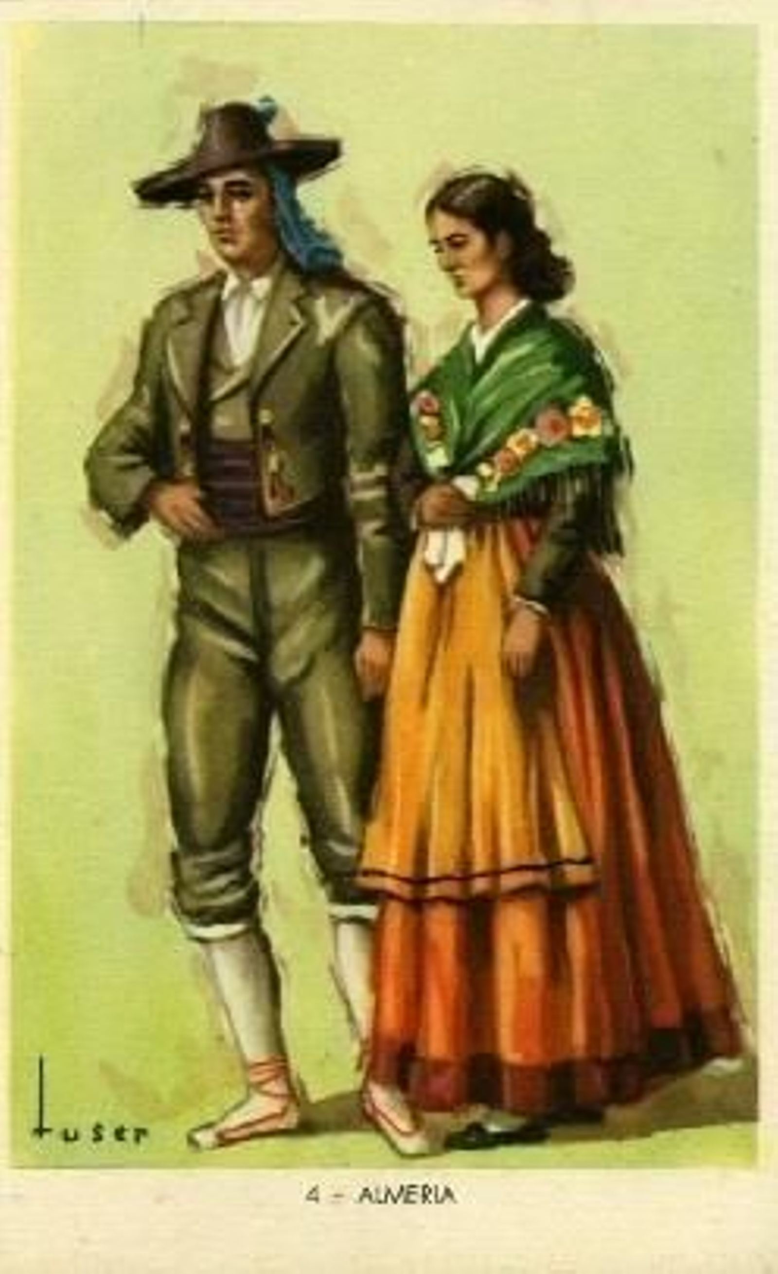 Postal de principios del siglo XX