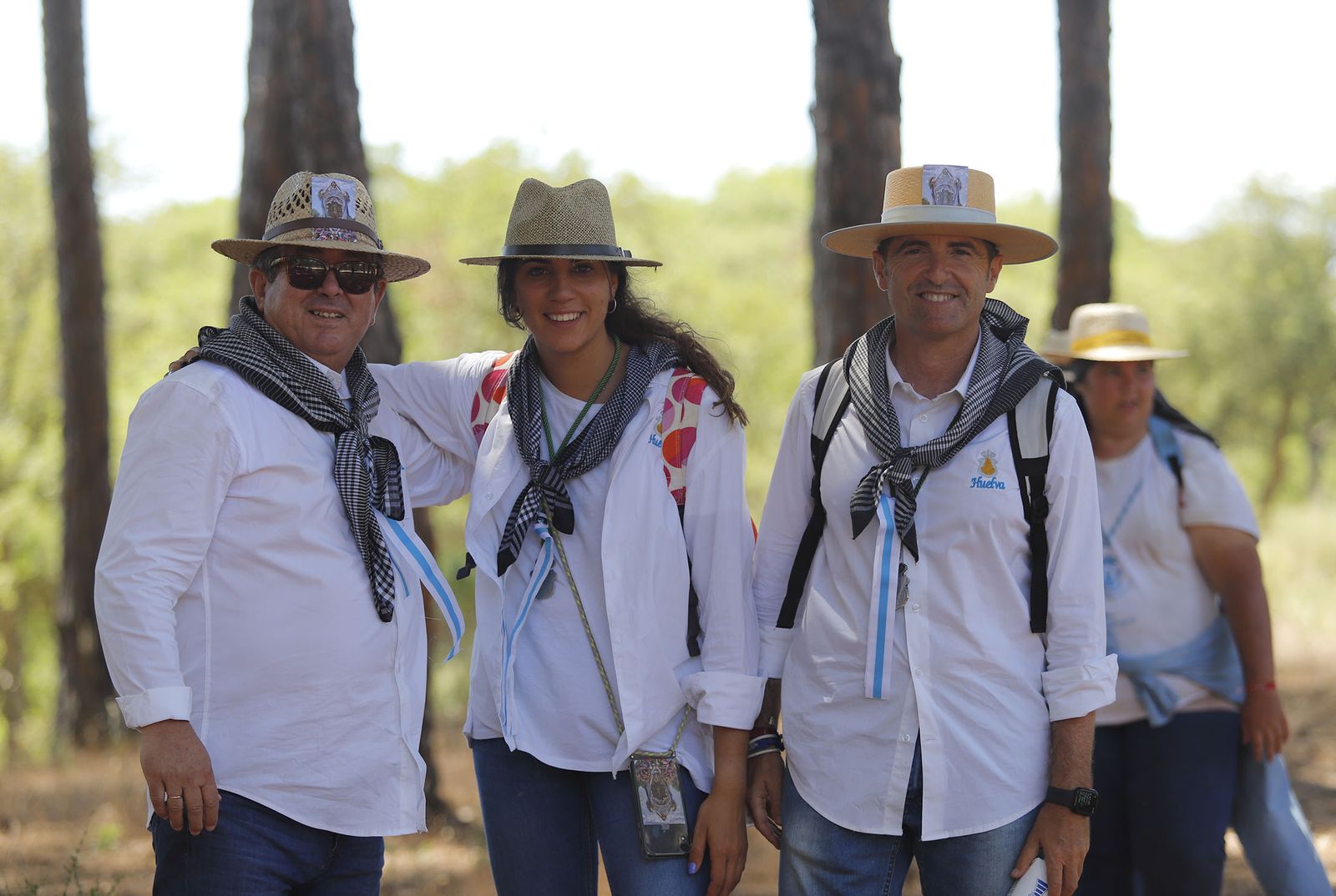 Todos los peregrinos de la Hermandad de Huelva, en imágenes