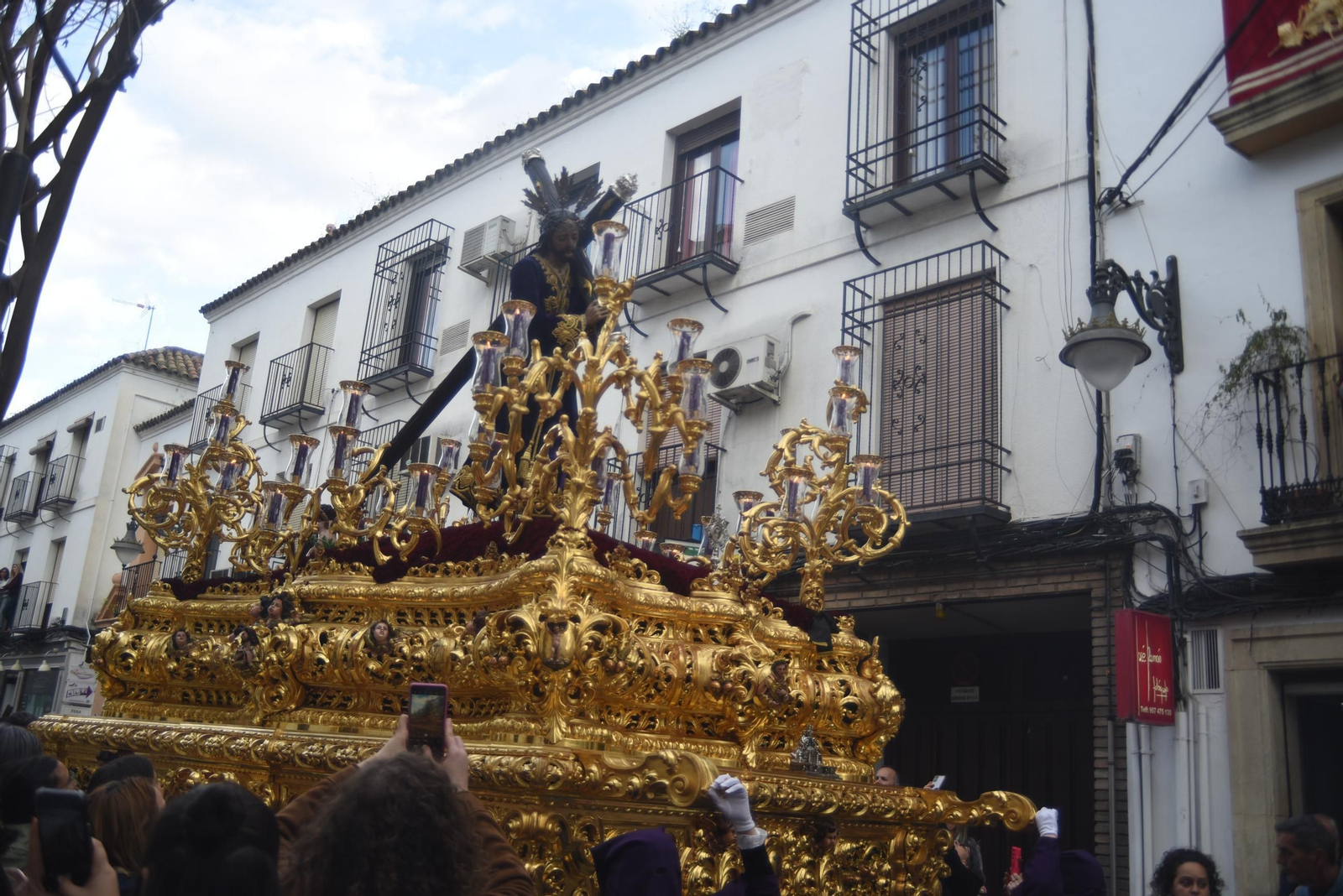 Las imágenes de la hermandad del Calvario el Miércoles Santo en Córdoba